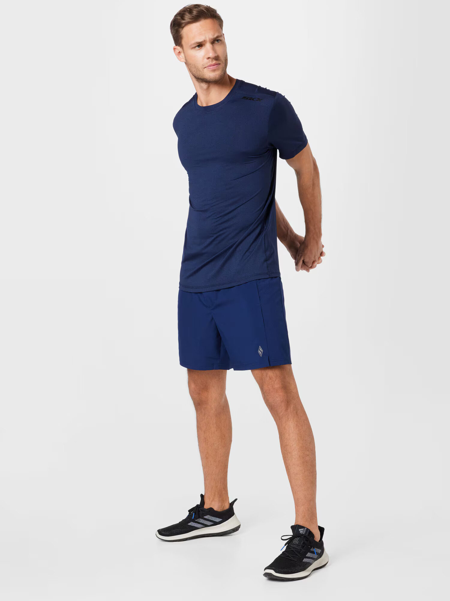 Skechers Performance Tricou bleumarin / negru - Pled.ro