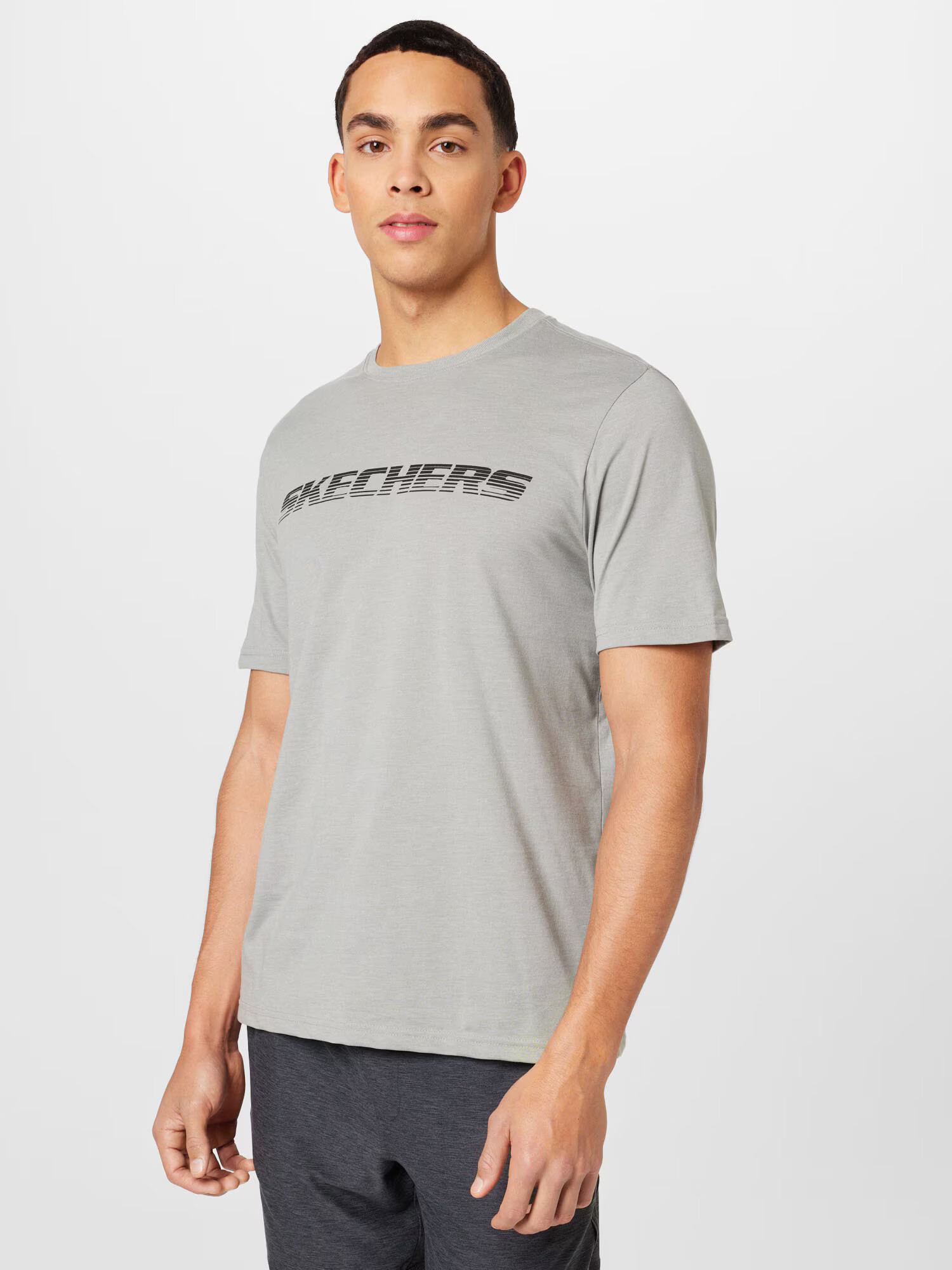 Skechers Performance Tricou funcțional 'MOTION' gri / negru - Pled.ro