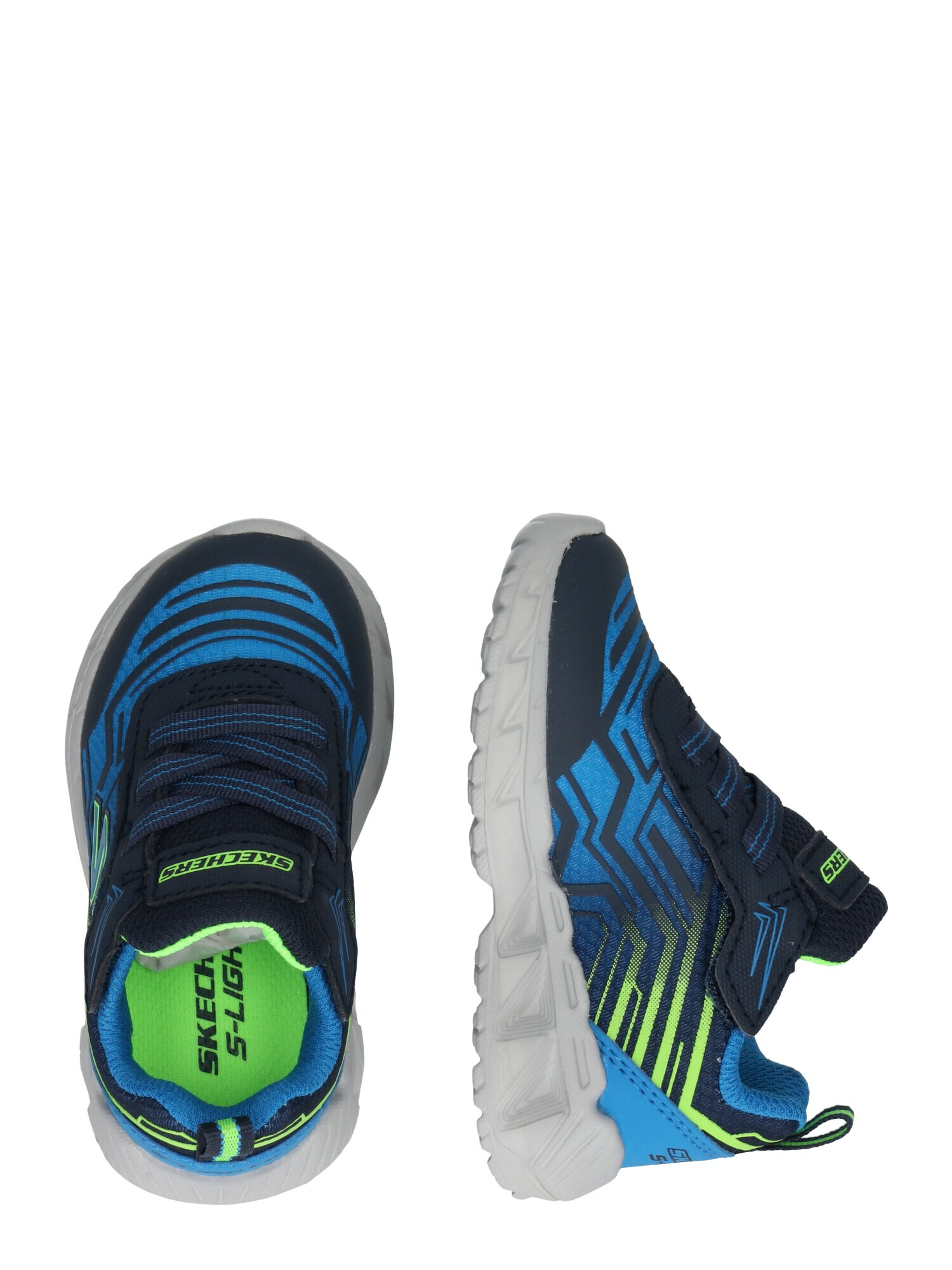 SKECHERS Sneaker albastru / bleumarin / verde deschis - Pled.ro