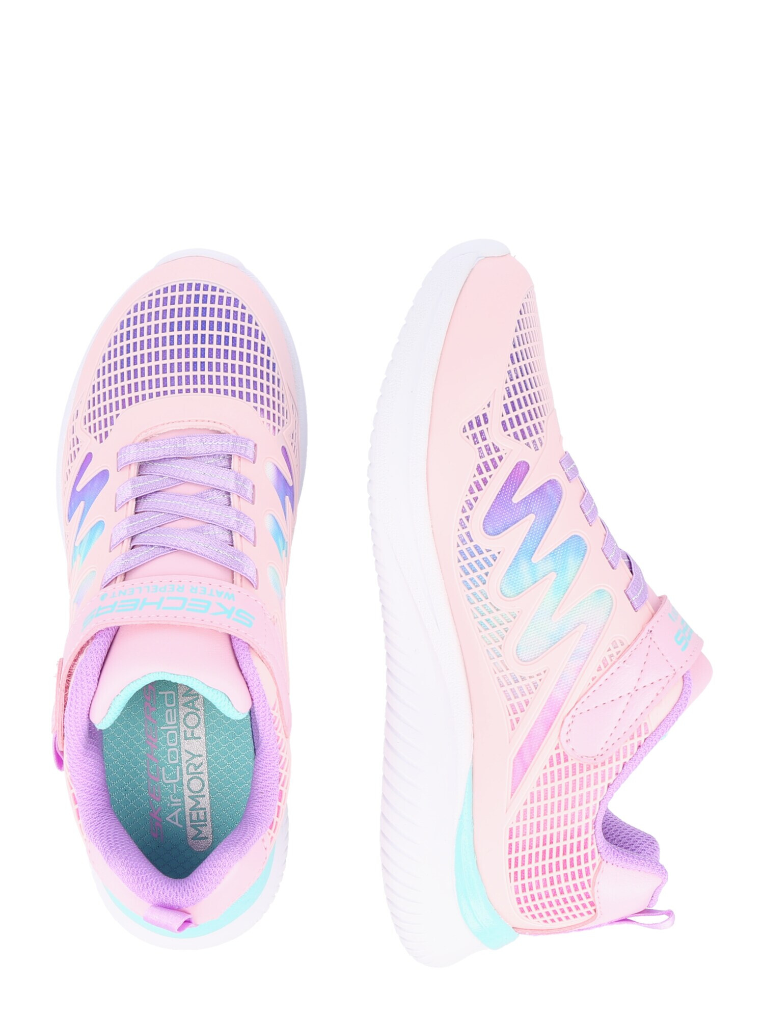 SKECHERS Sneaker albastru deschis / lila / roz - Pled.ro