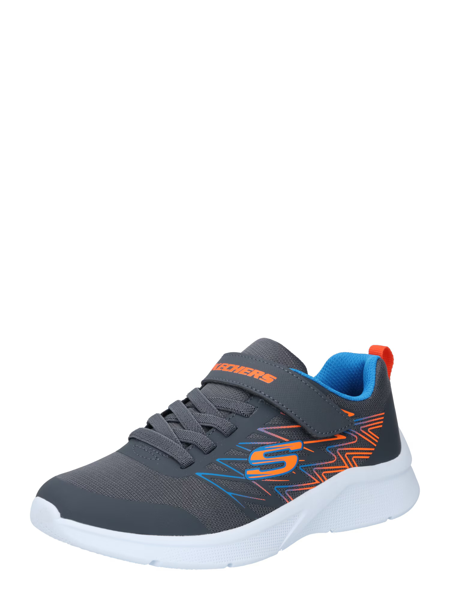 SKECHERS Sneaker albastru regal / gri bazalt / portocaliu deschis - Pled.ro