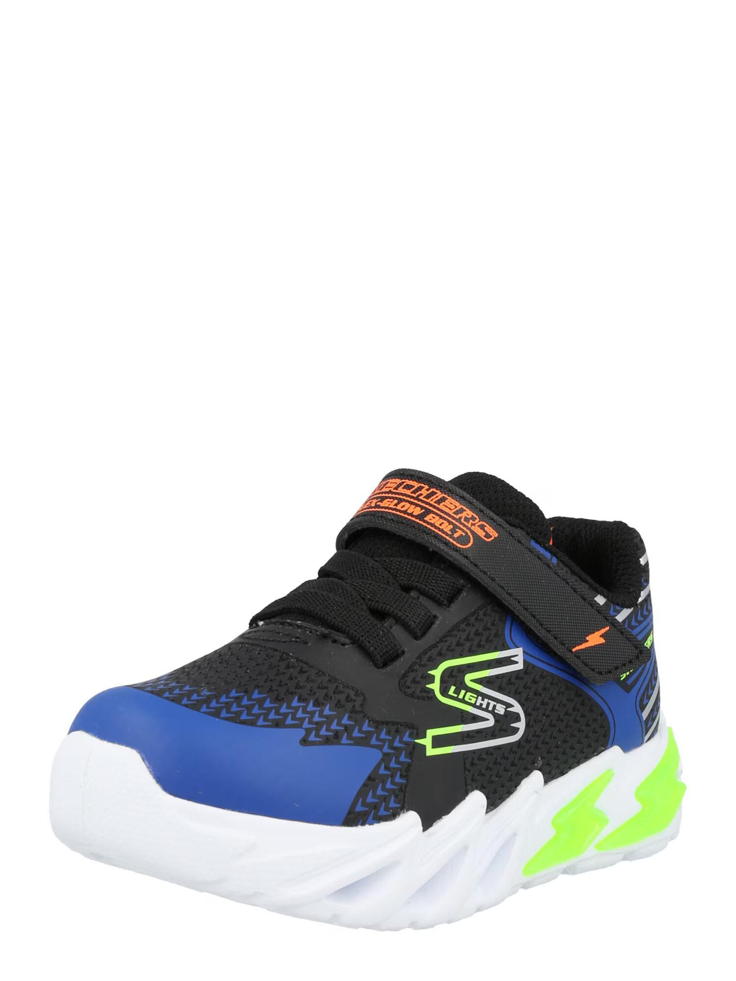 SKECHERS Sneaker albastru regal / verde neon / portocaliu mandarină / negru - Pled.ro