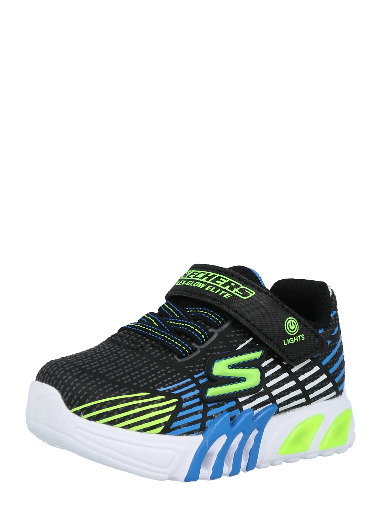 SKECHERS Sneaker albastru / verde limetă / negru / alb - Pled.ro