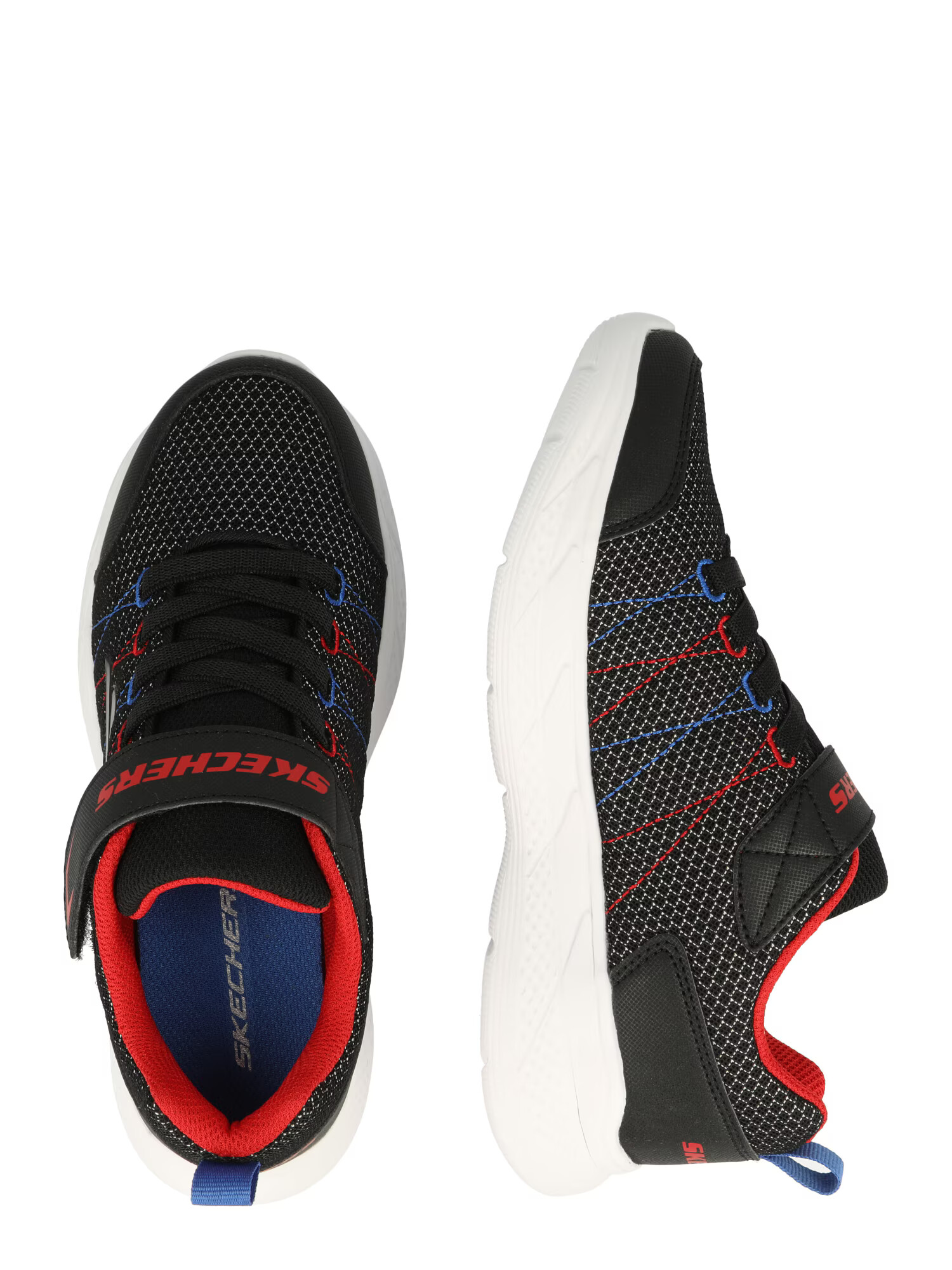 SKECHERS Sneaker azuriu / roșu / negru - Pled.ro