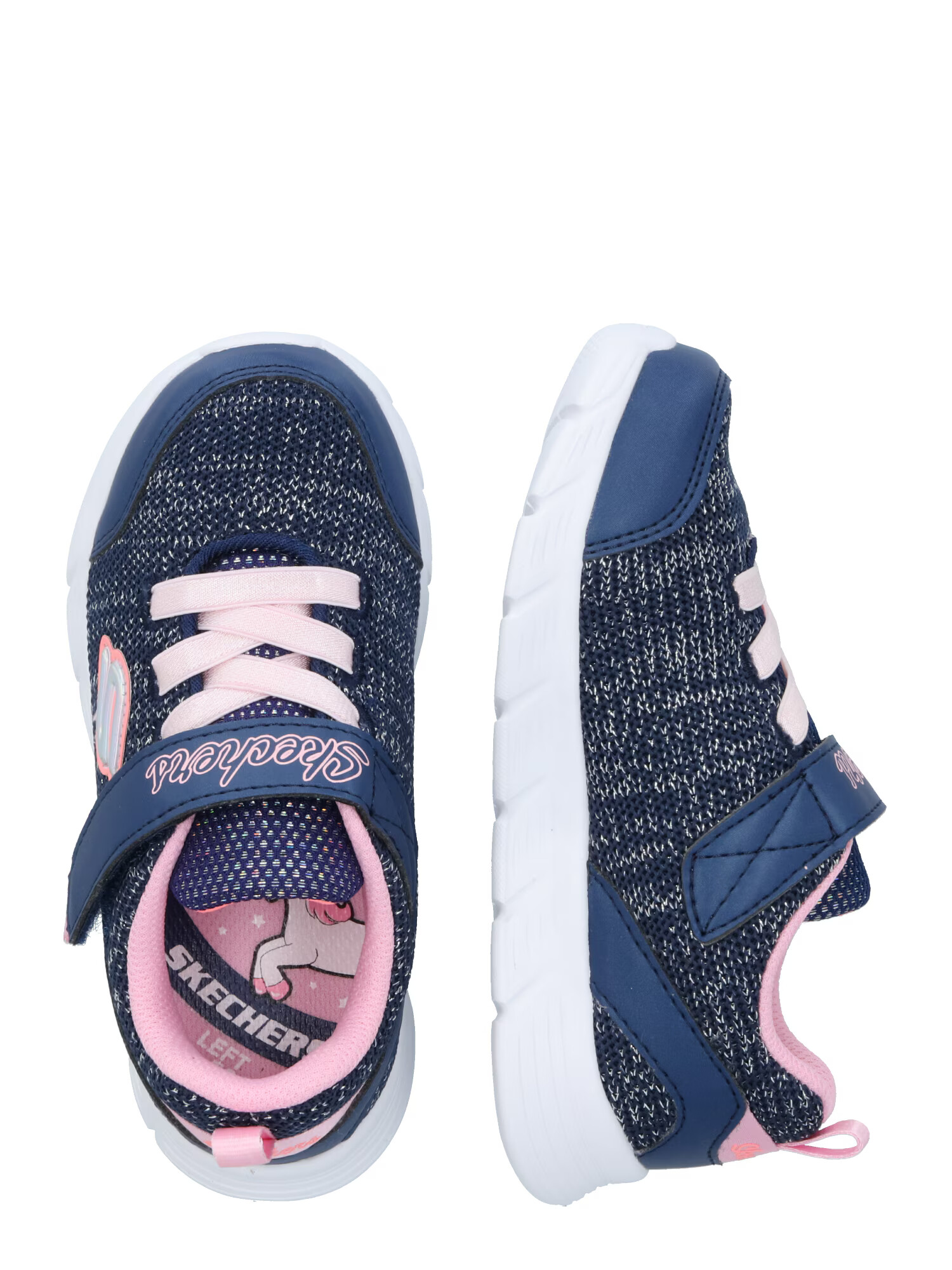 SKECHERS Sneaker bej / bleumarin / roz deschis - Pled.ro