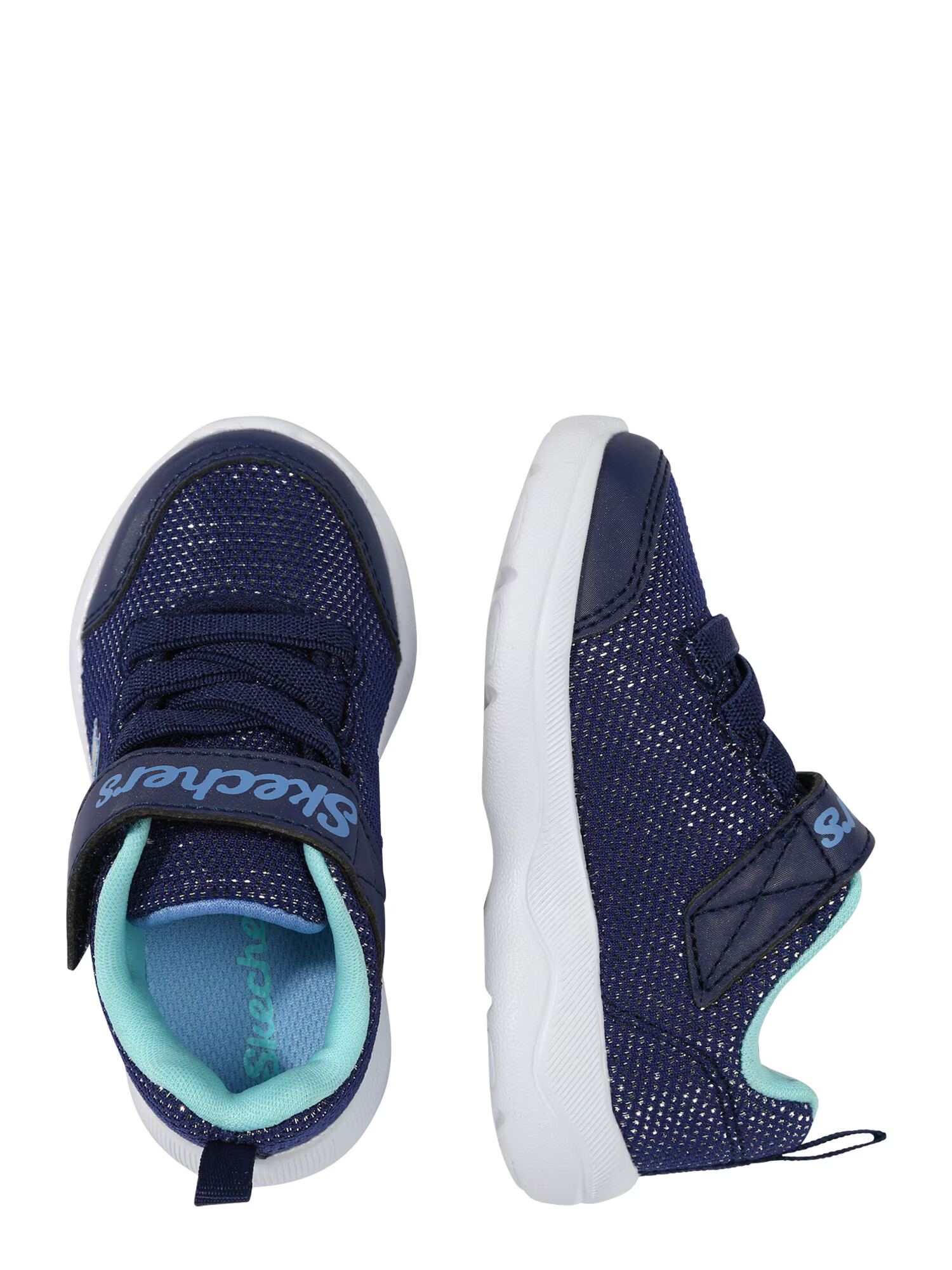 SKECHERS Sneaker bleumarin / albastru fumuriu / albastru deschis - Pled.ro