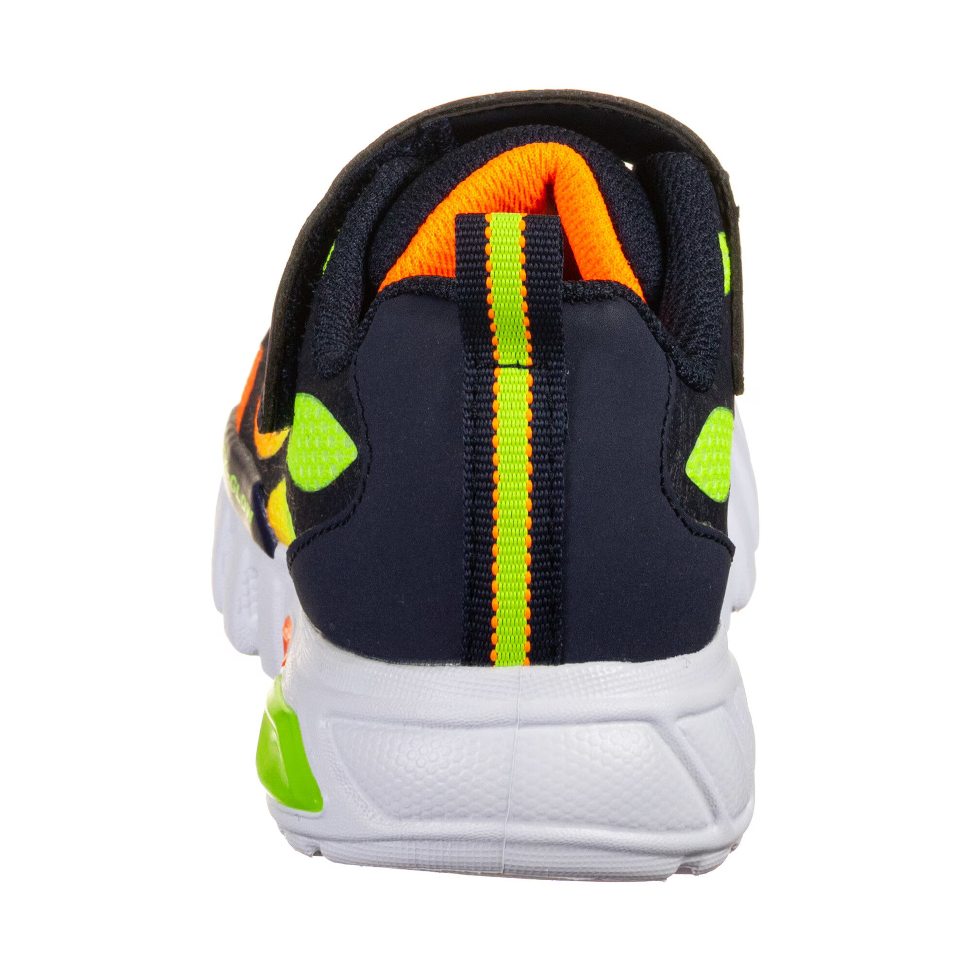 SKECHERS Sneaker bleumarin / galben neon / verde neon / portocaliu neon - Pled.ro