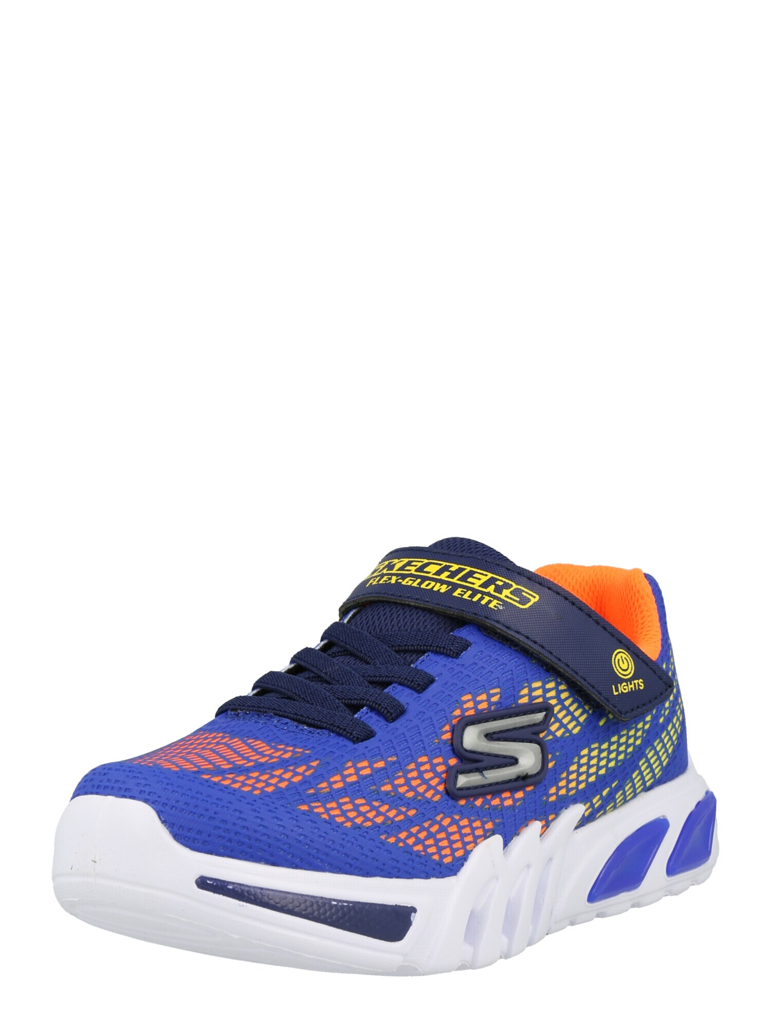 SKECHERS Sneaker bleumarin / gri / albastru violet / portocaliu - Pled.ro