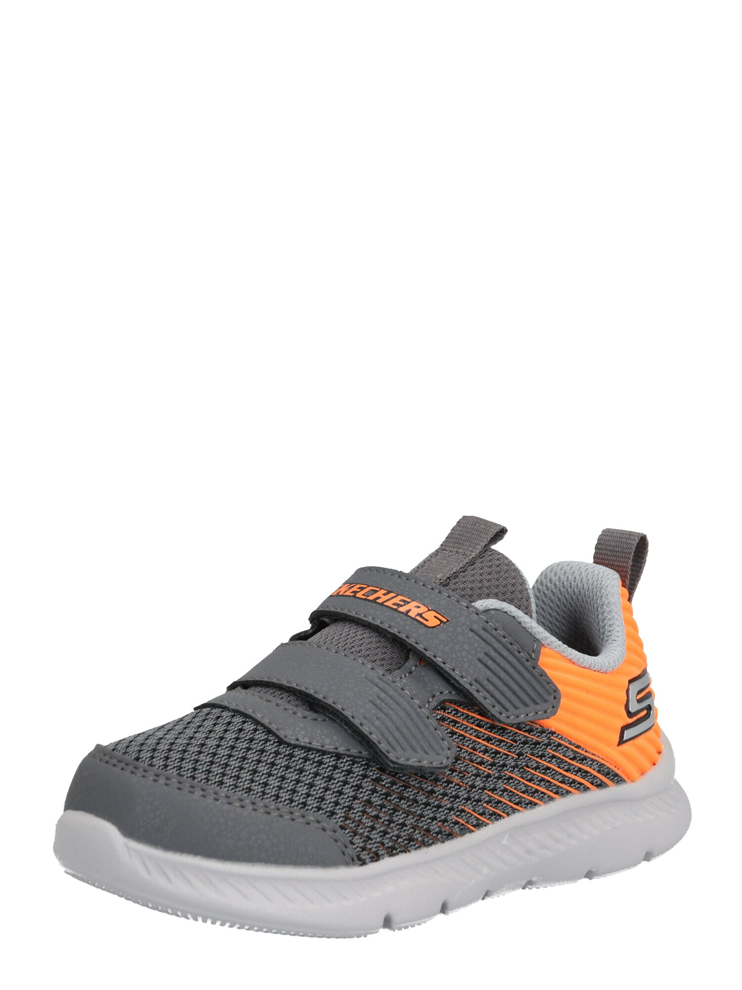 SKECHERS Sneaker 'COMFY FLEX 2.0 MICRO-RUSH' gri / portocaliu - Pled.ro