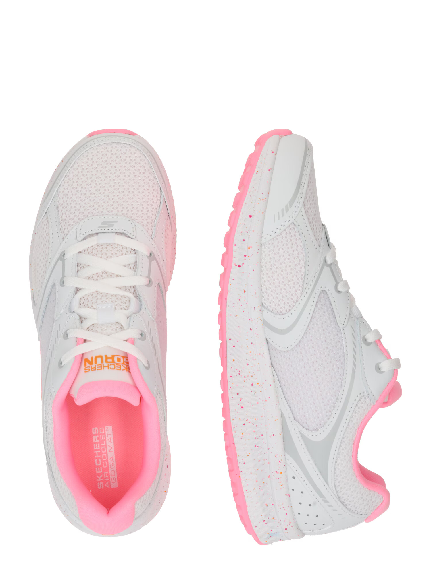 SKECHERS Sneaker de alergat roz / alb - Pled.ro