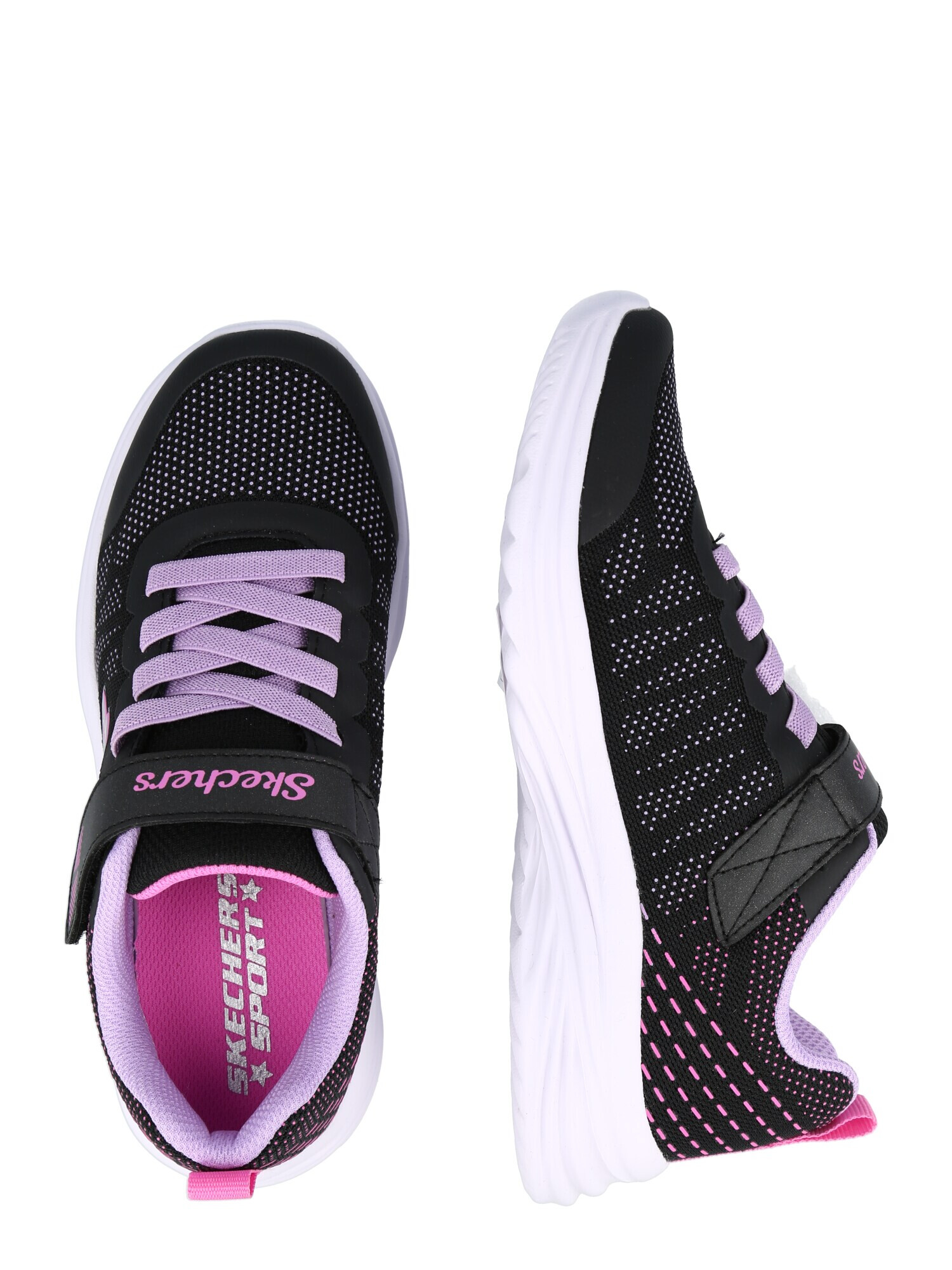 SKECHERS Sneaker 'Dreamy Dancer' mov orhidee / mov pastel / negru - Pled.ro