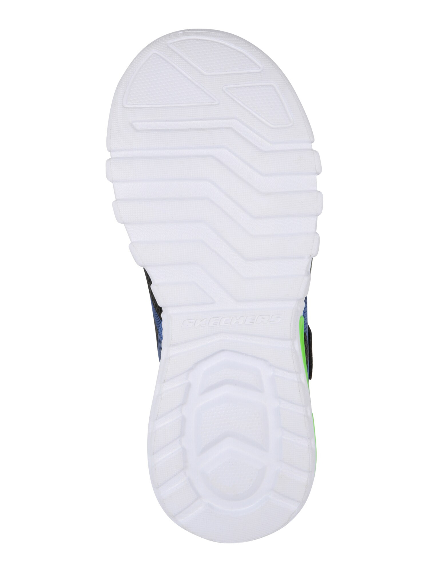 SKECHERS Sneaker 'Flex Glow' albastru regal / verde kiwi / negru - Pled.ro