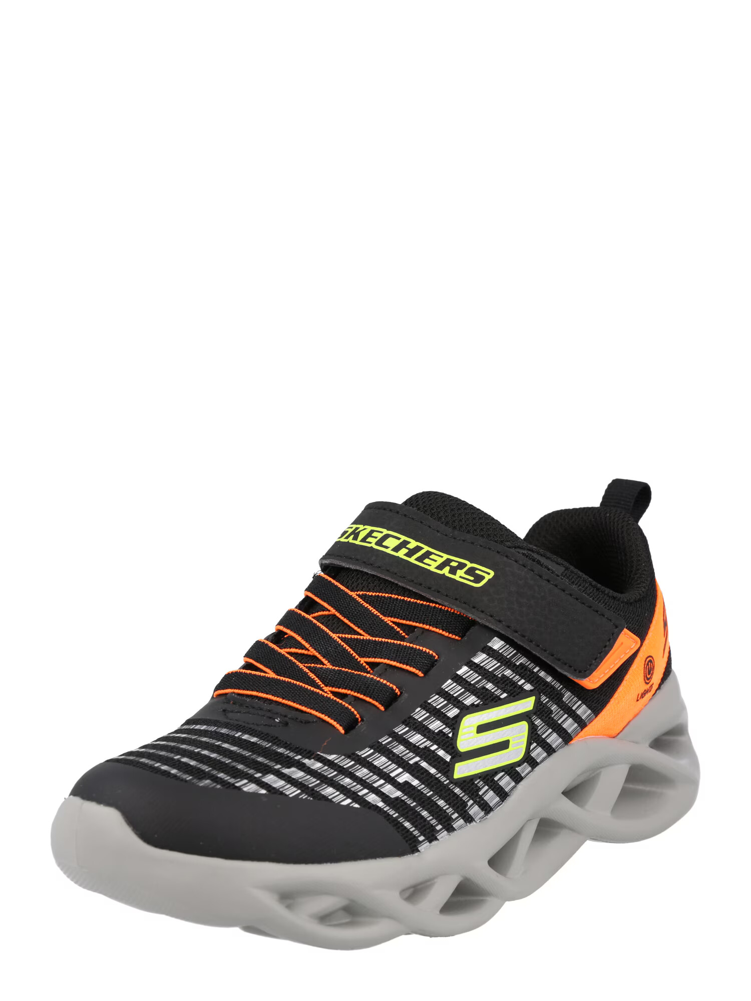 SKECHERS Sneaker galben / gri / portocaliu / negru / alb - Pled.ro