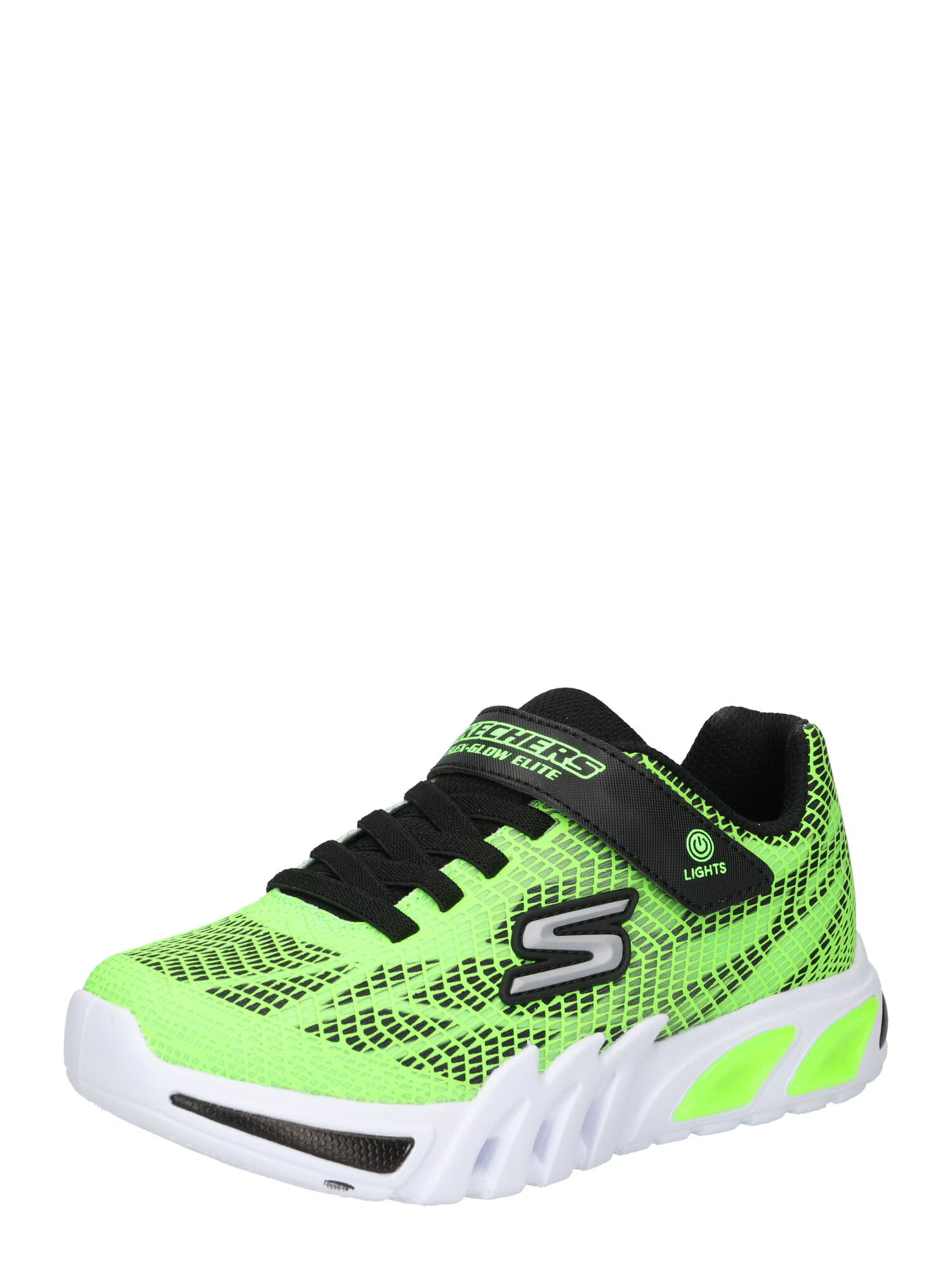 SKECHERS Sneaker 'Vorlo' gri argintiu / verde limetă / negru - Pled.ro