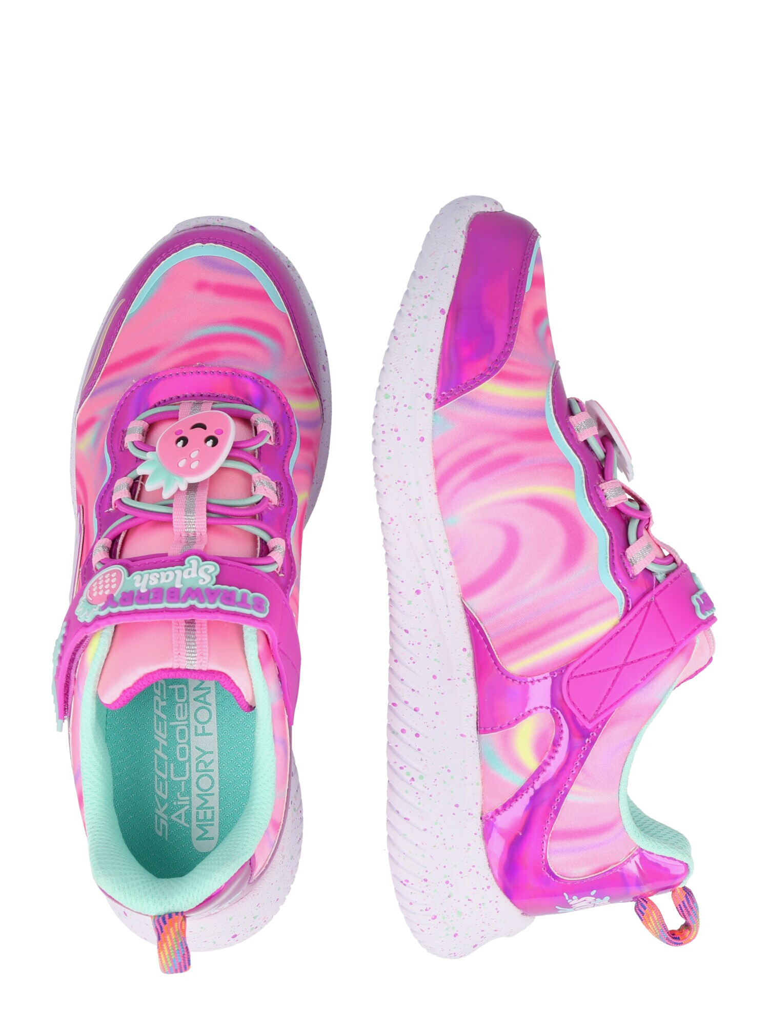 SKECHERS Sneaker 'JUMPSTERS' turcoaz / roz / roz pitaya / roz deschis - Pled.ro