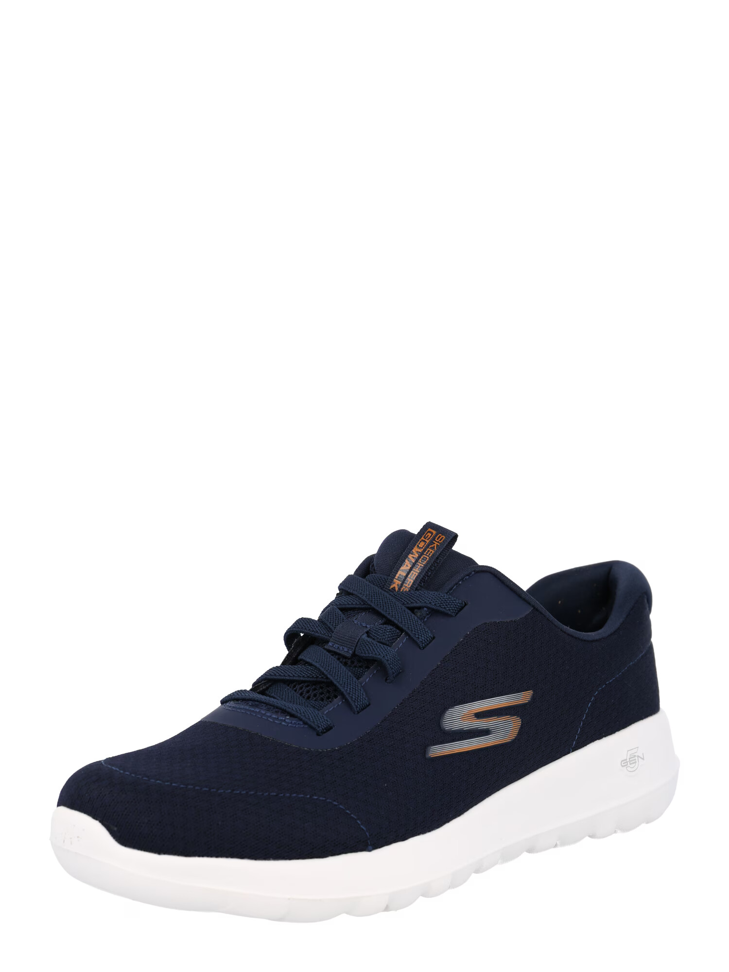 SKECHERS Sneaker low albastru închis / portocaliu / alb - Pled.ro