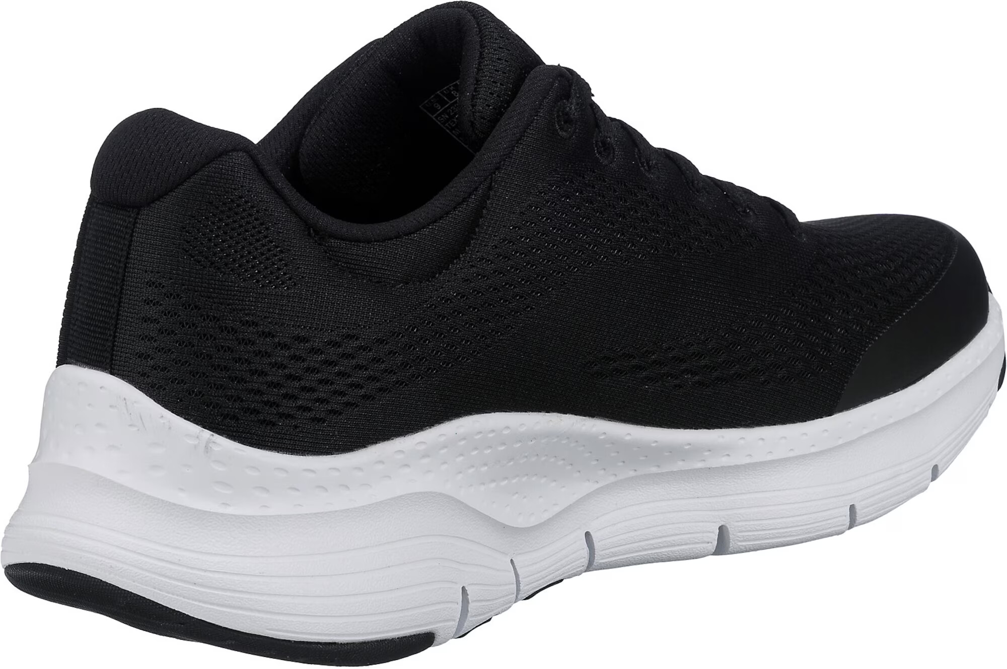 SKECHERS Sneaker low 'Arch fit' negru / alb - Pled.ro