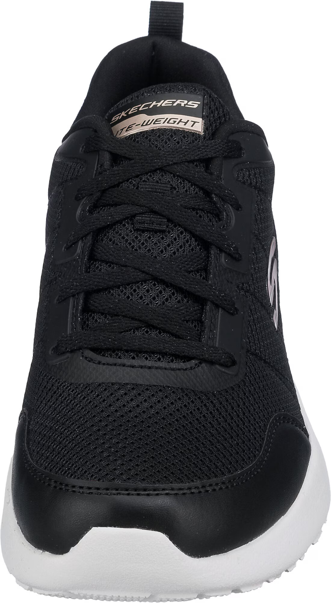 SKECHERS Sneaker low auriu - roz / negru - Pled.ro