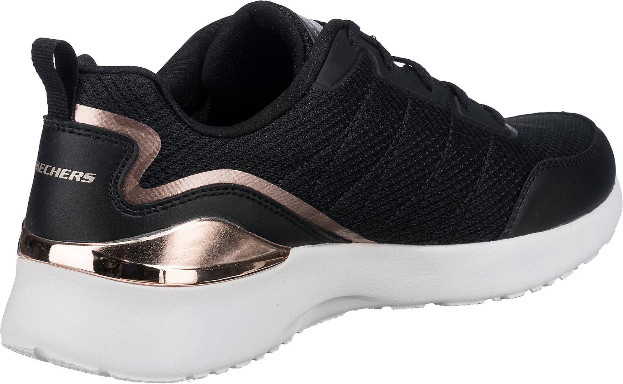 SKECHERS Sneaker low auriu - roz / negru - Pled.ro