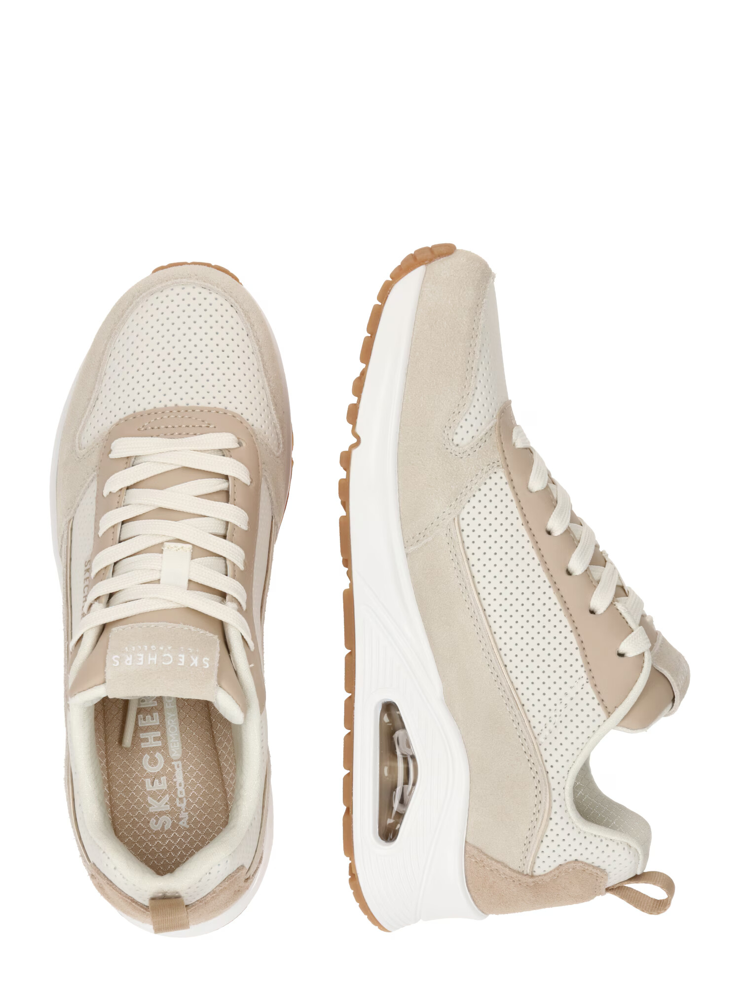 SKECHERS Sneaker low bej / gri taupe - Pled.ro