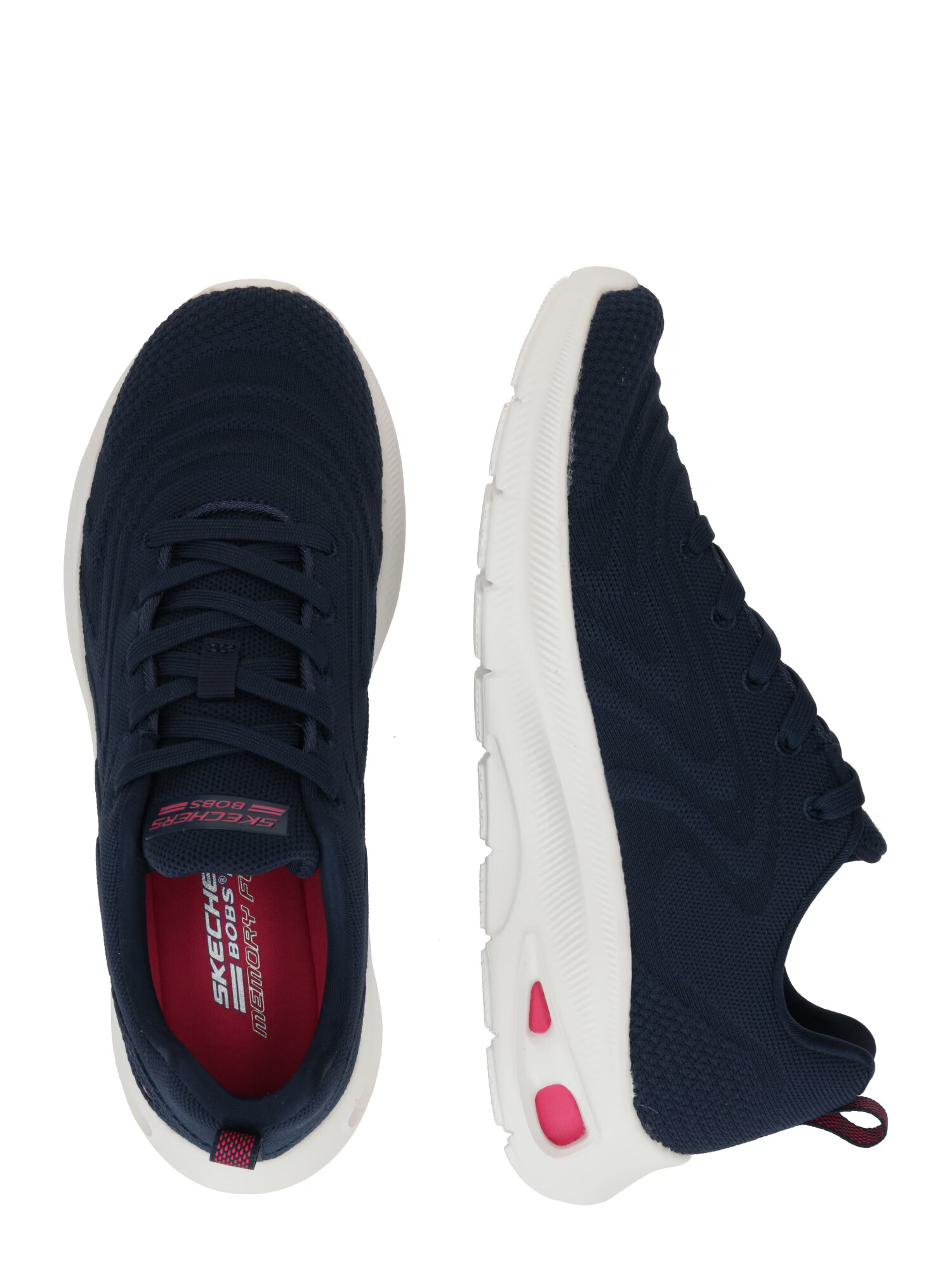 SKECHERS Sneaker low bleumarin / roz / alb - Pled.ro