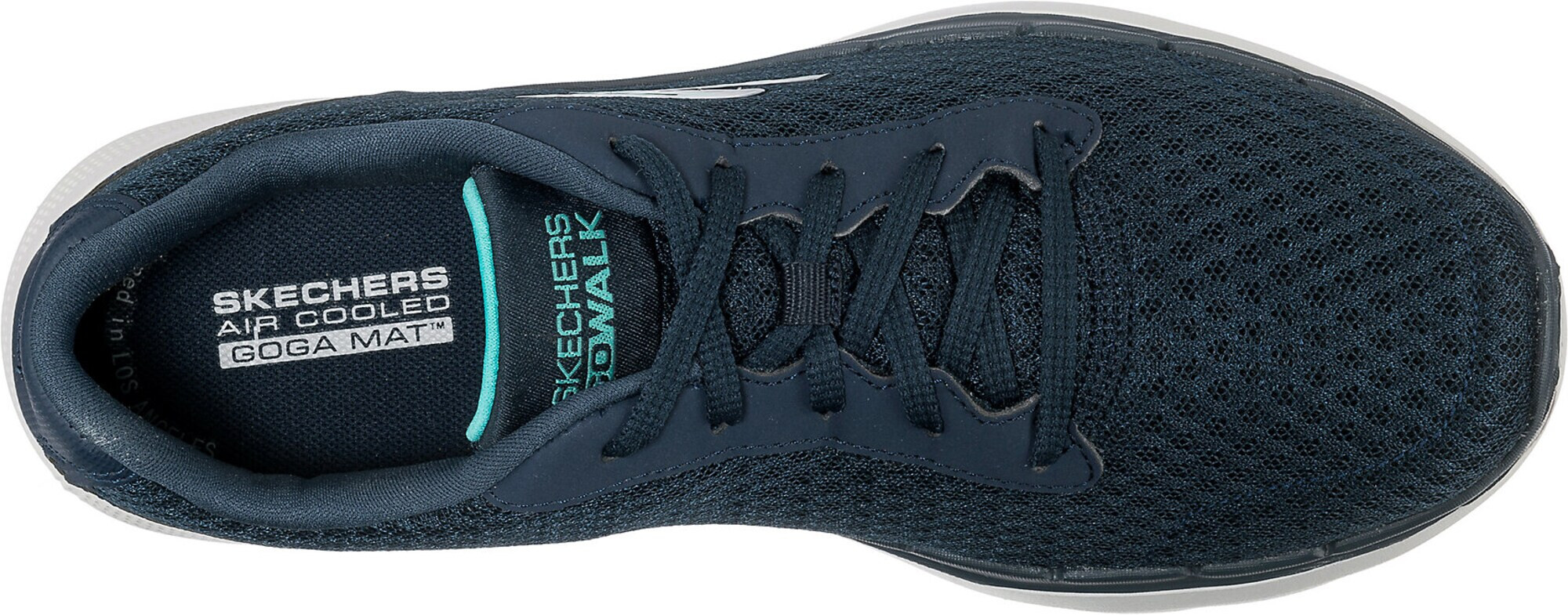 SKECHERS Sneaker low bleumarin / turcoaz - Pled.ro