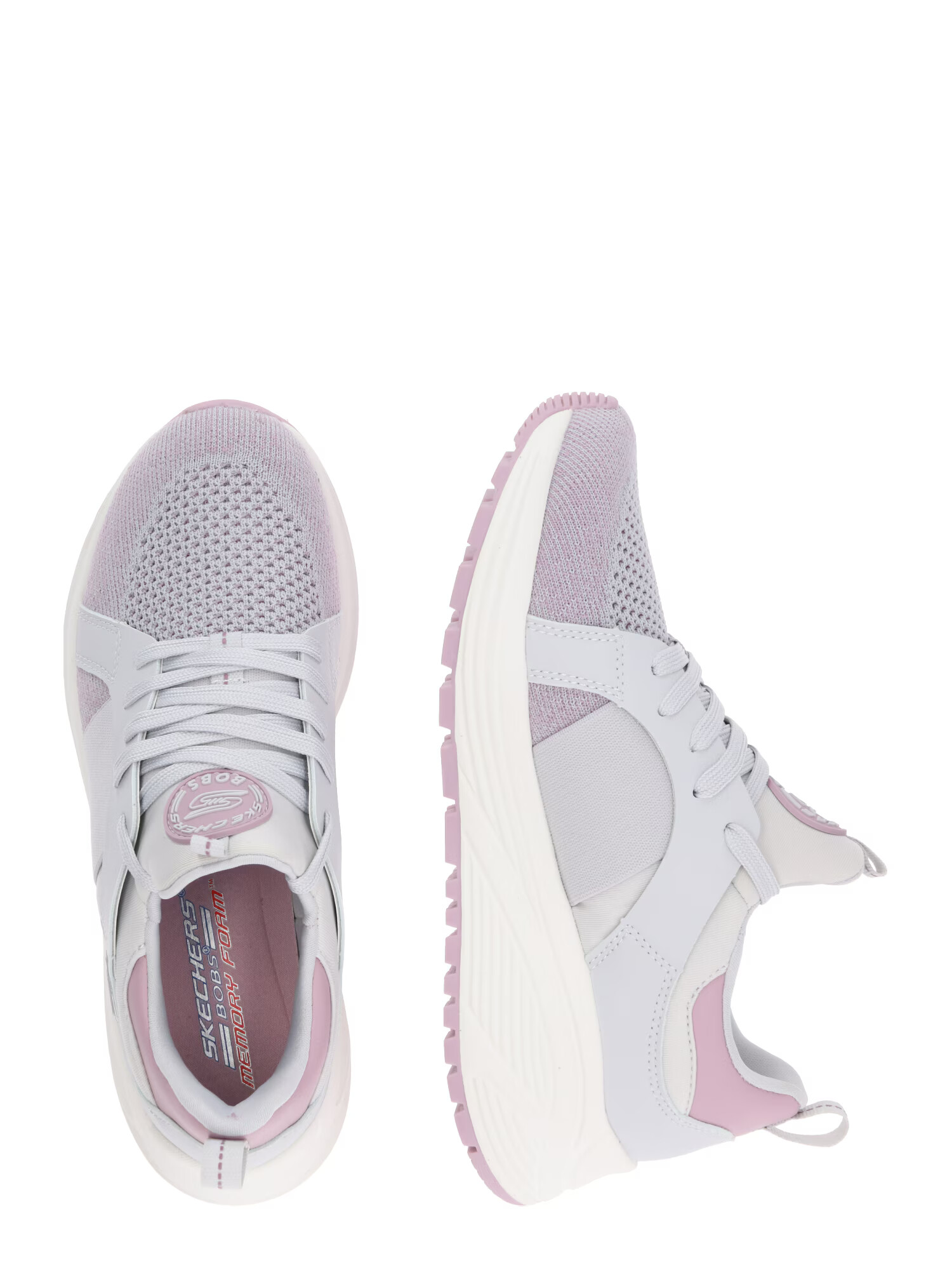 SKECHERS Sneaker low 'Bobs Sparrow 2.0' mauve / mov pastel / alb - Pled.ro