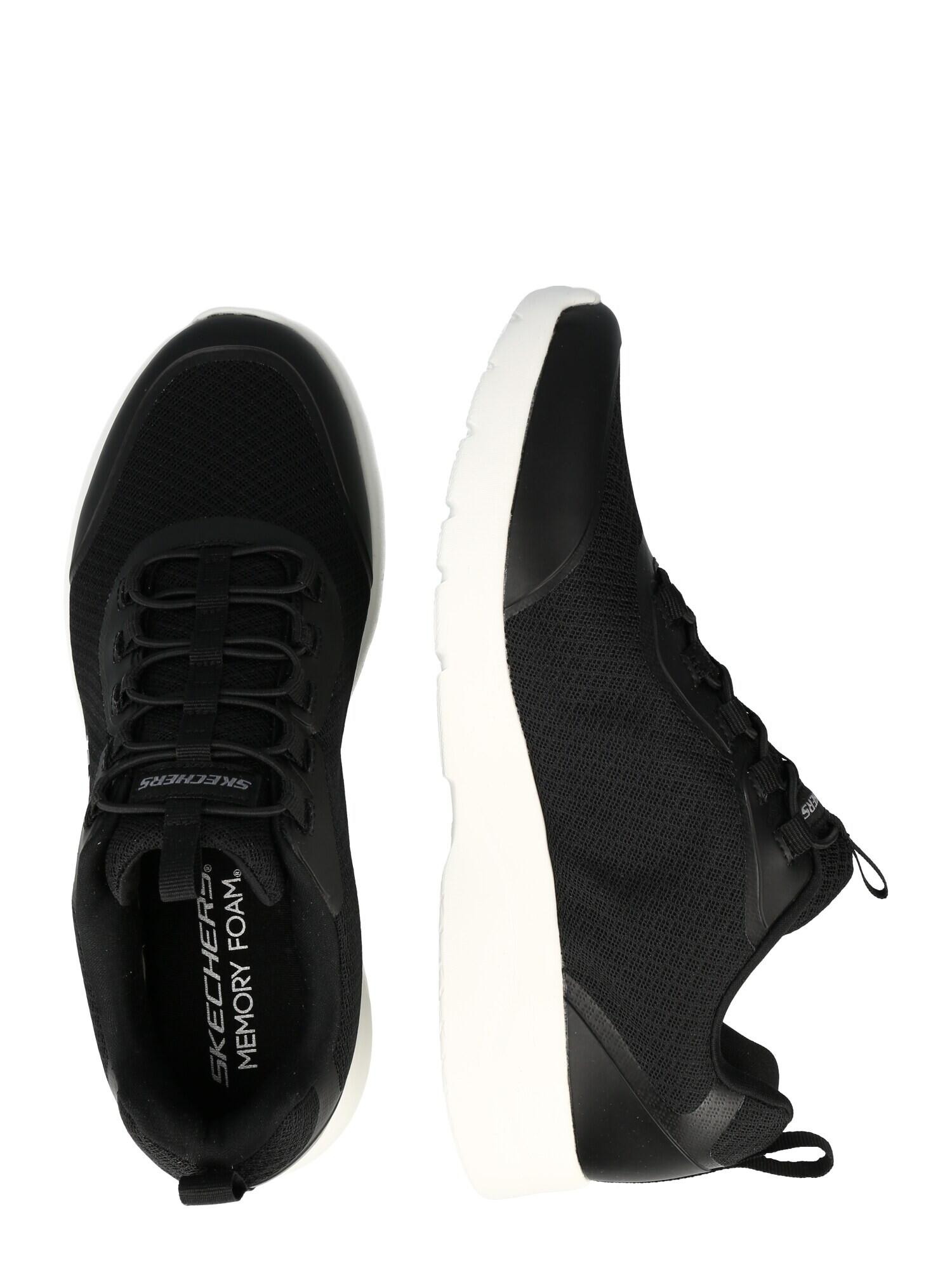 SKECHERS Sneaker low 'Dynamight' negru / alb - Pled.ro