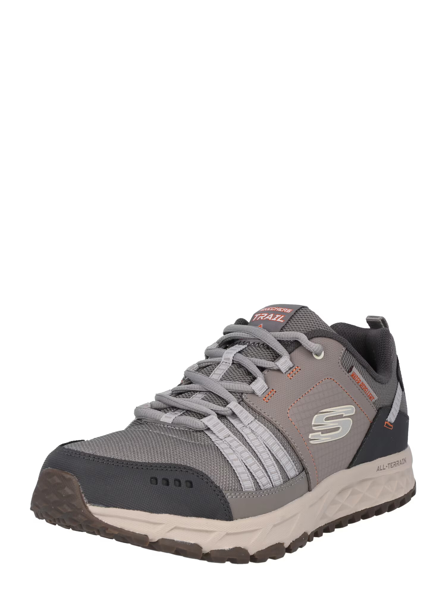 SKECHERS Sneaker low 'Escape Plan' maro / maro deschis / gri metalic / gri închis - Pled.ro