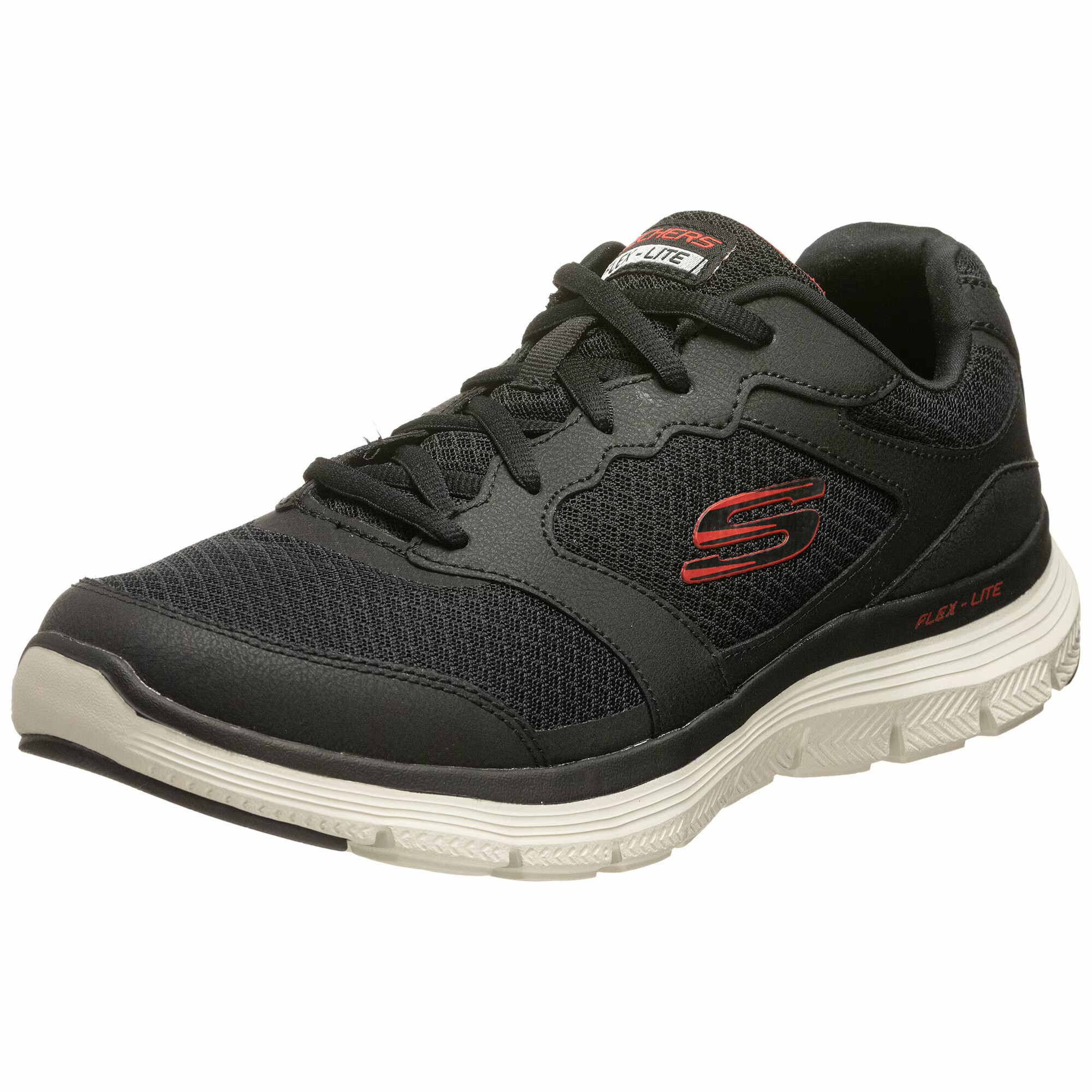 SKECHERS Sneaker low 'Flex Advantage 4.0' roșu / negru - Pled.ro