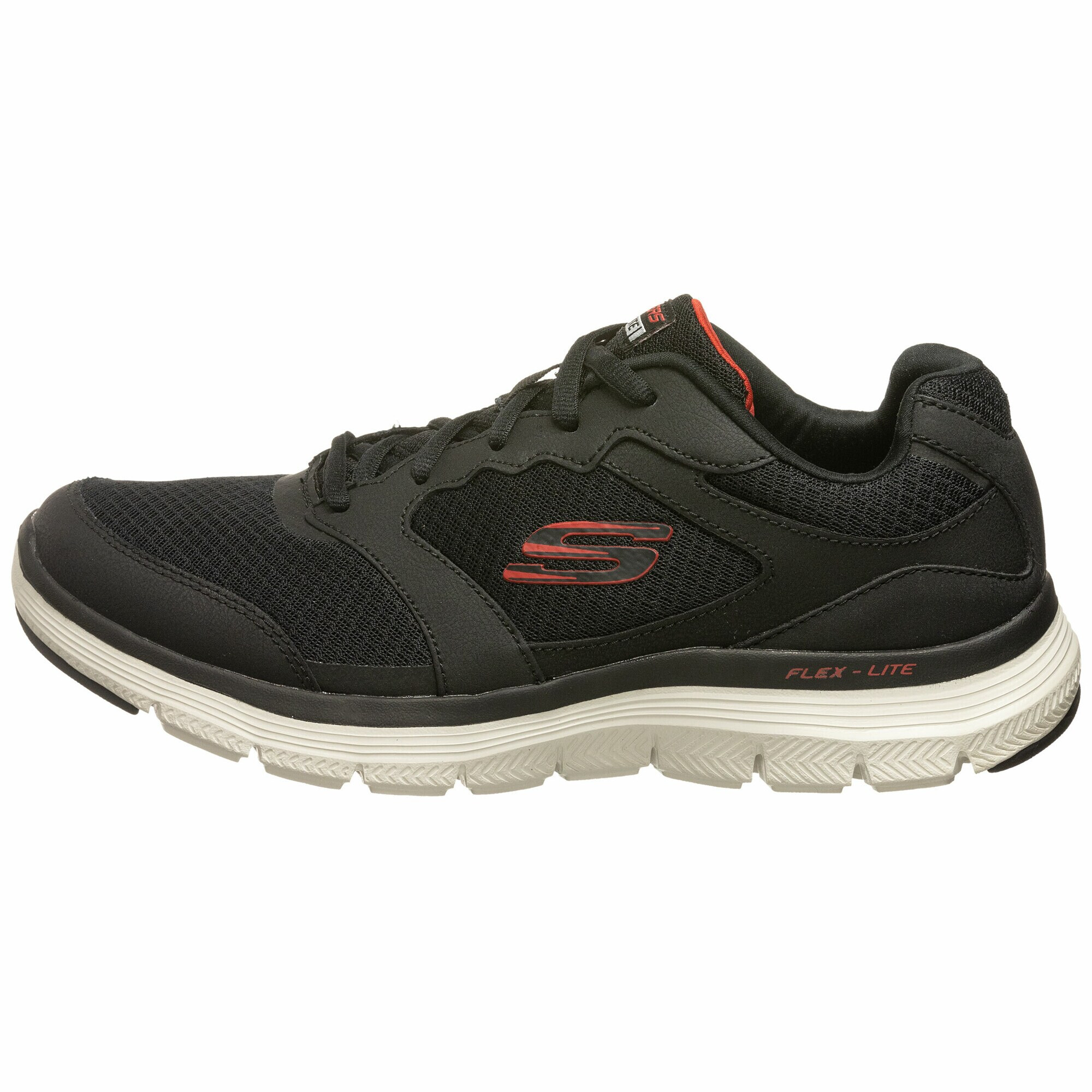 SKECHERS Sneaker low 'Flex Advantage 4.0' roșu / negru - Pled.ro