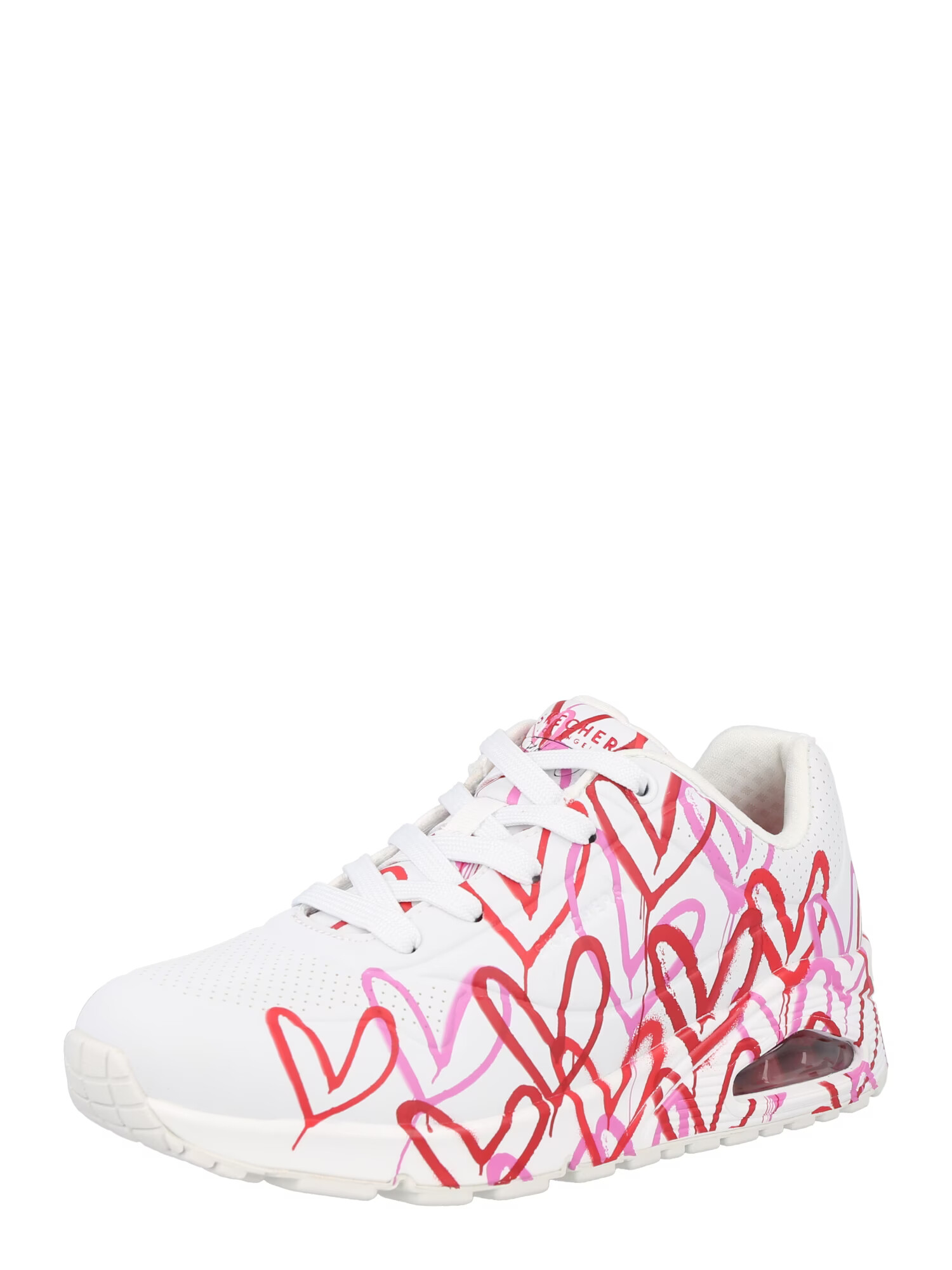 SKECHERS Sneaker low fucsia / roșu carmin / alb - Pled.ro