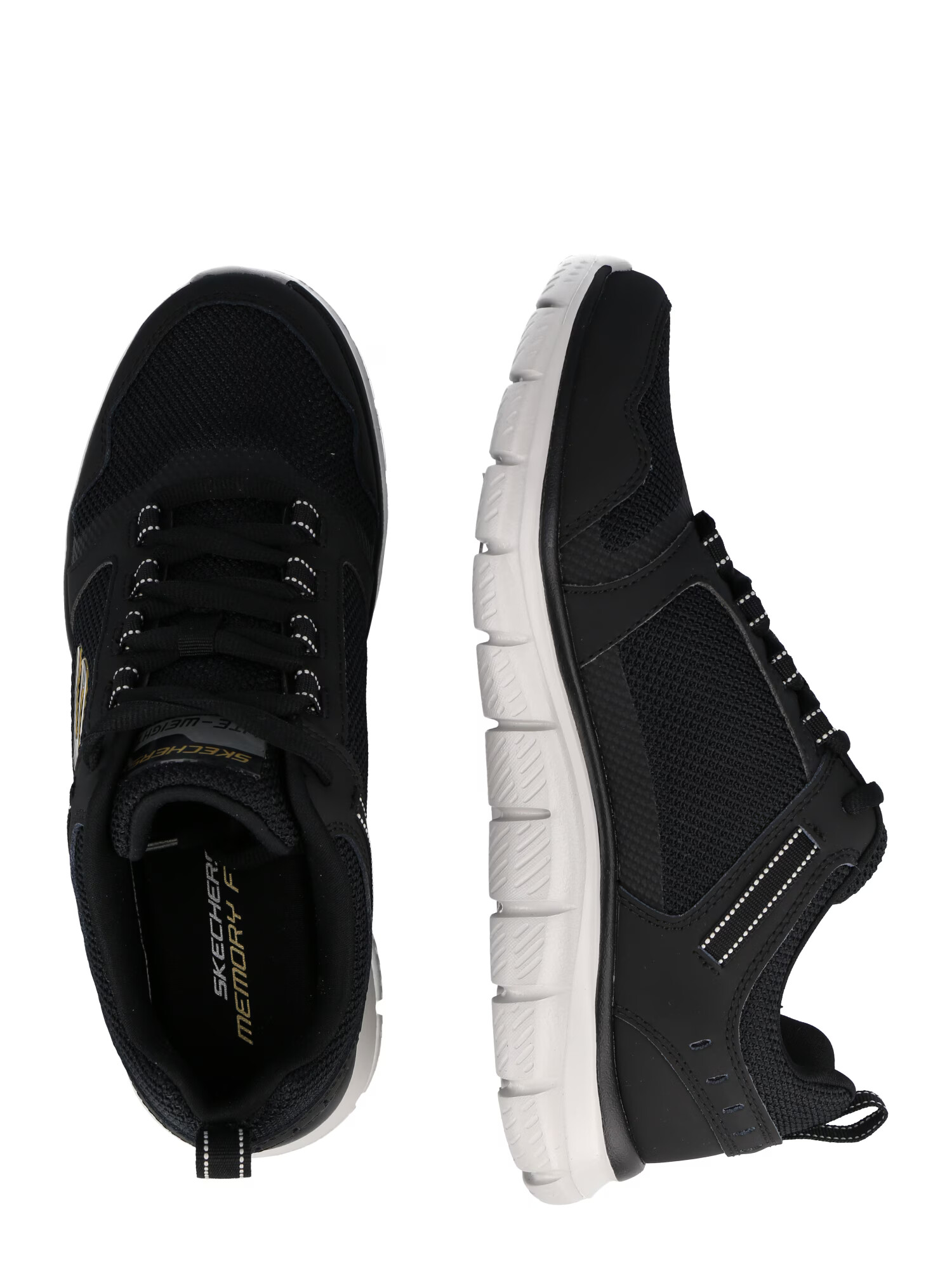 SKECHERS Sneaker low galben / negru - Pled.ro