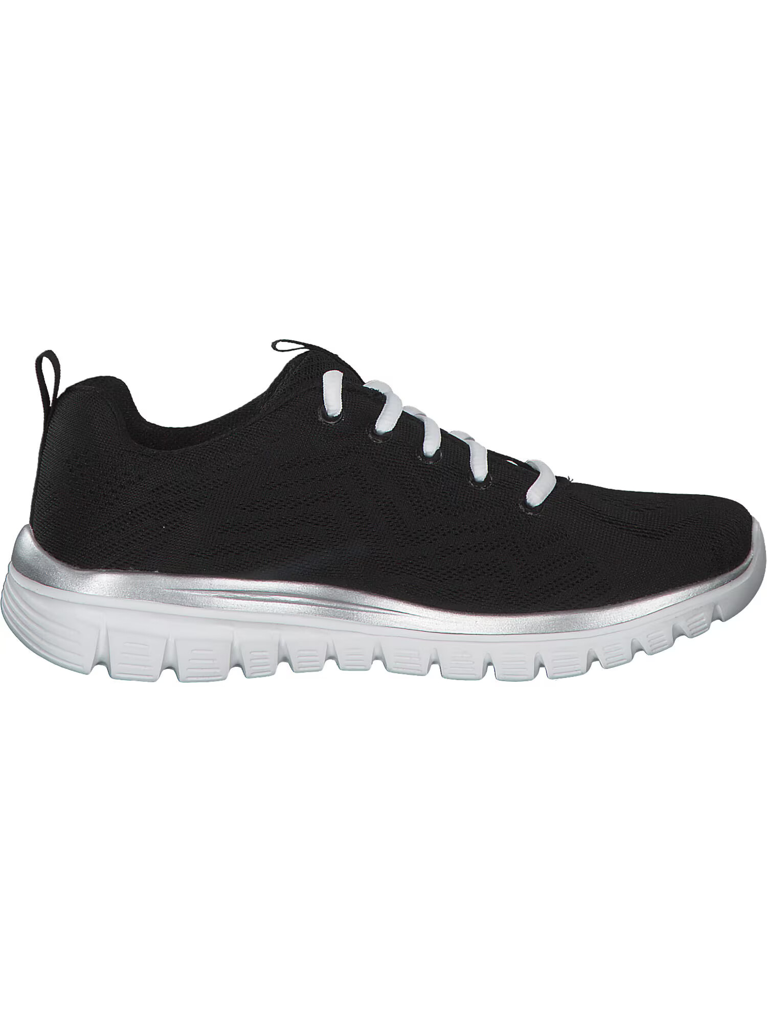 SKECHERS Sneaker low 'Graceful Get Connected' negru / alb - Pled.ro