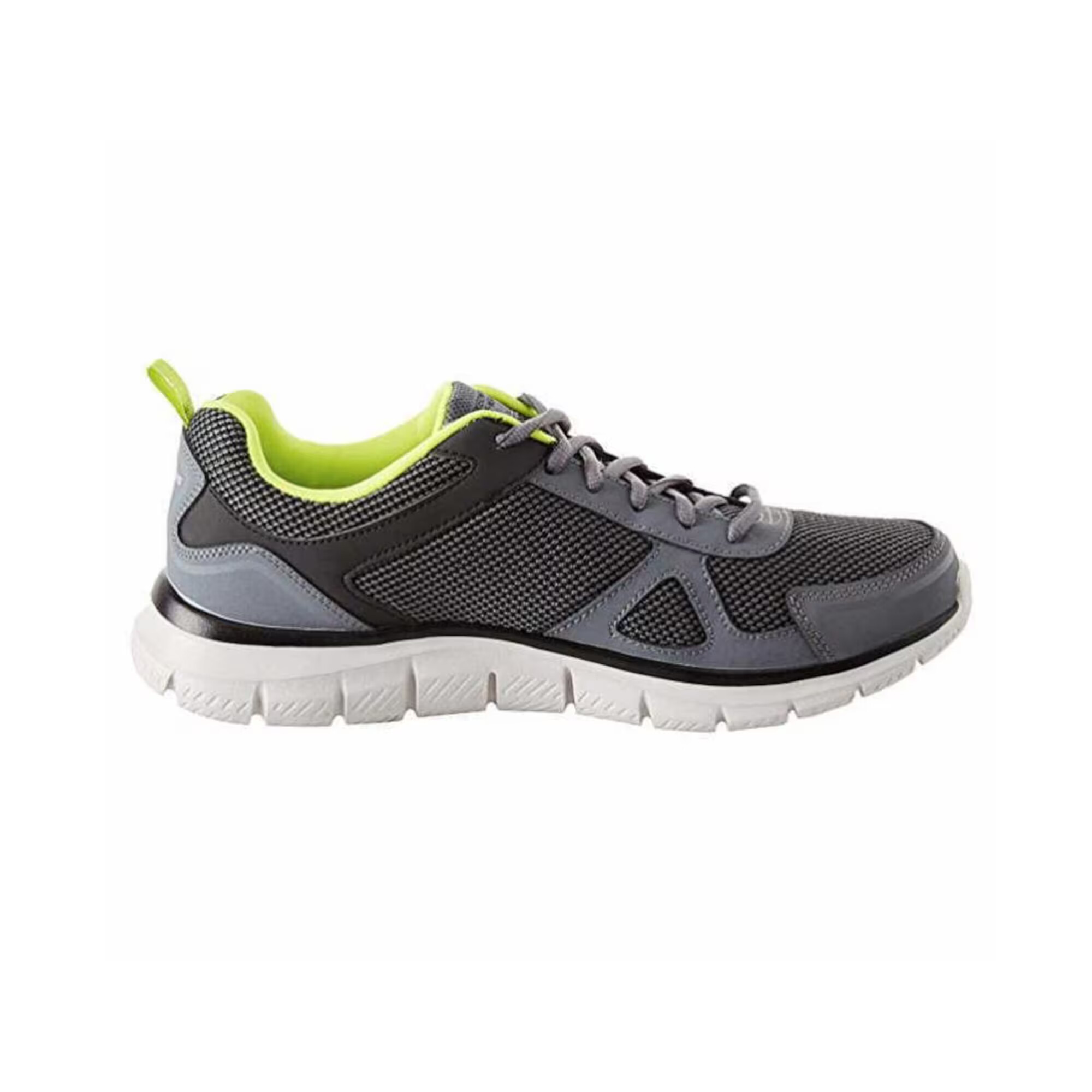 SKECHERS Sneaker low gri bazalt / verde kiwi - Pled.ro