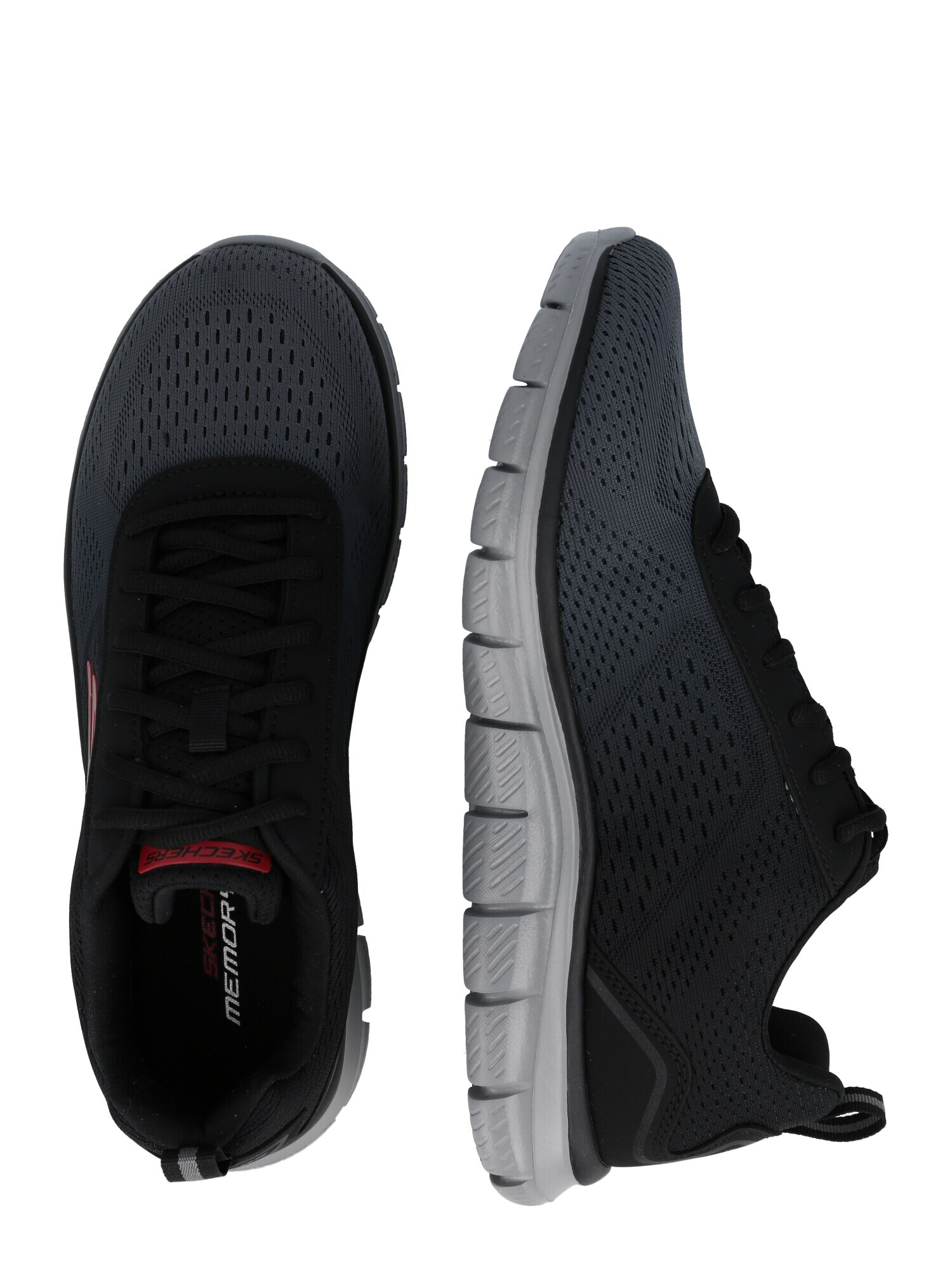 SKECHERS Sneaker low gri închis / roz închis / negru - Pled.ro