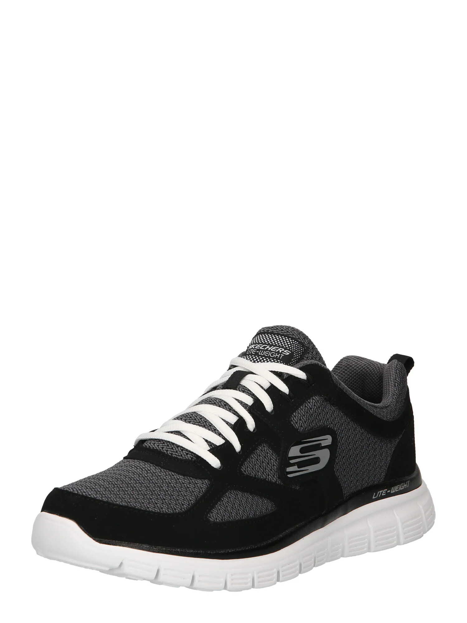 SKECHERS Sneaker low gri / negru / alb - Pled.ro