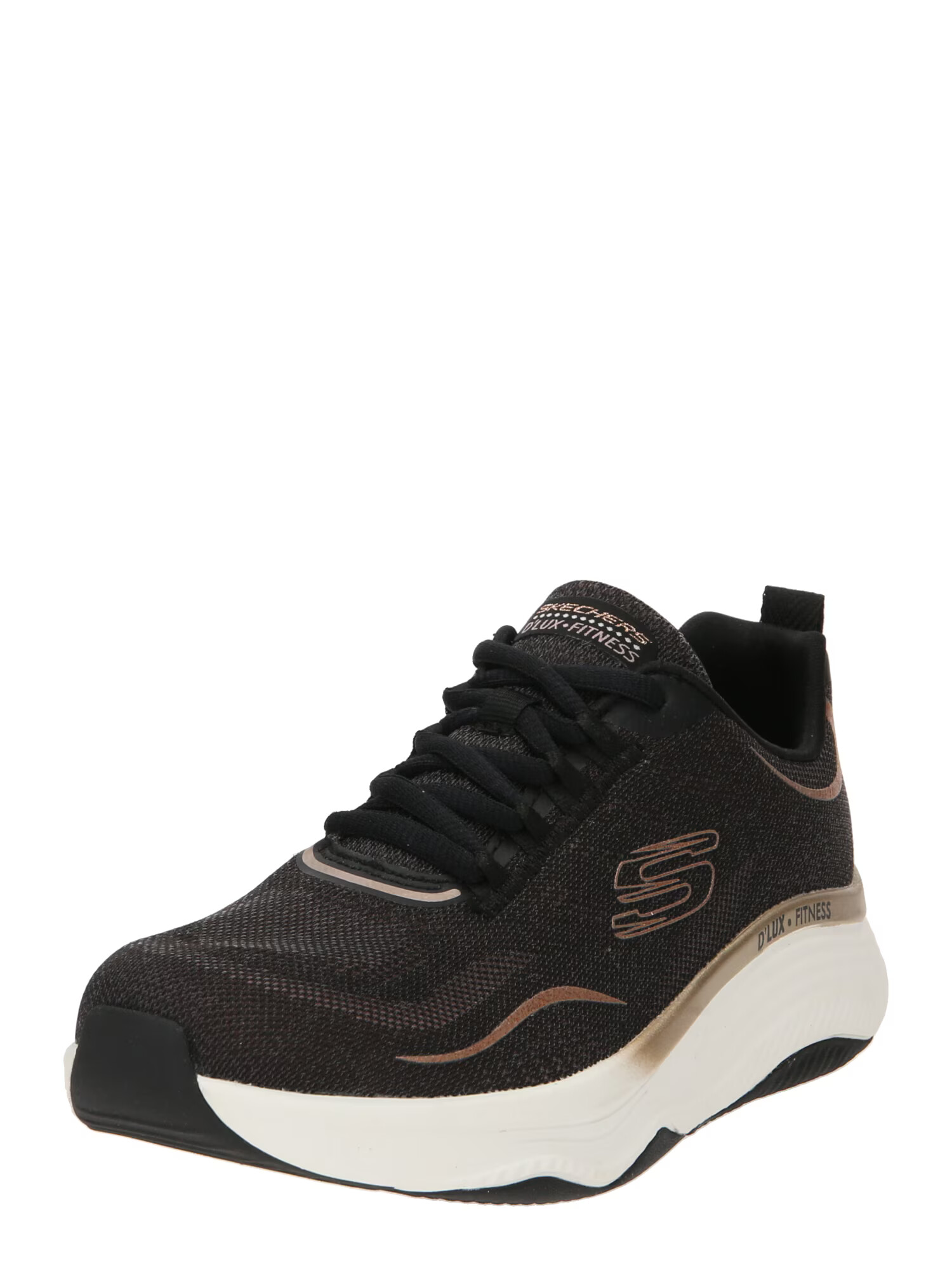 SKECHERS Sneaker low gri taupe / rosé / negru - Pled.ro