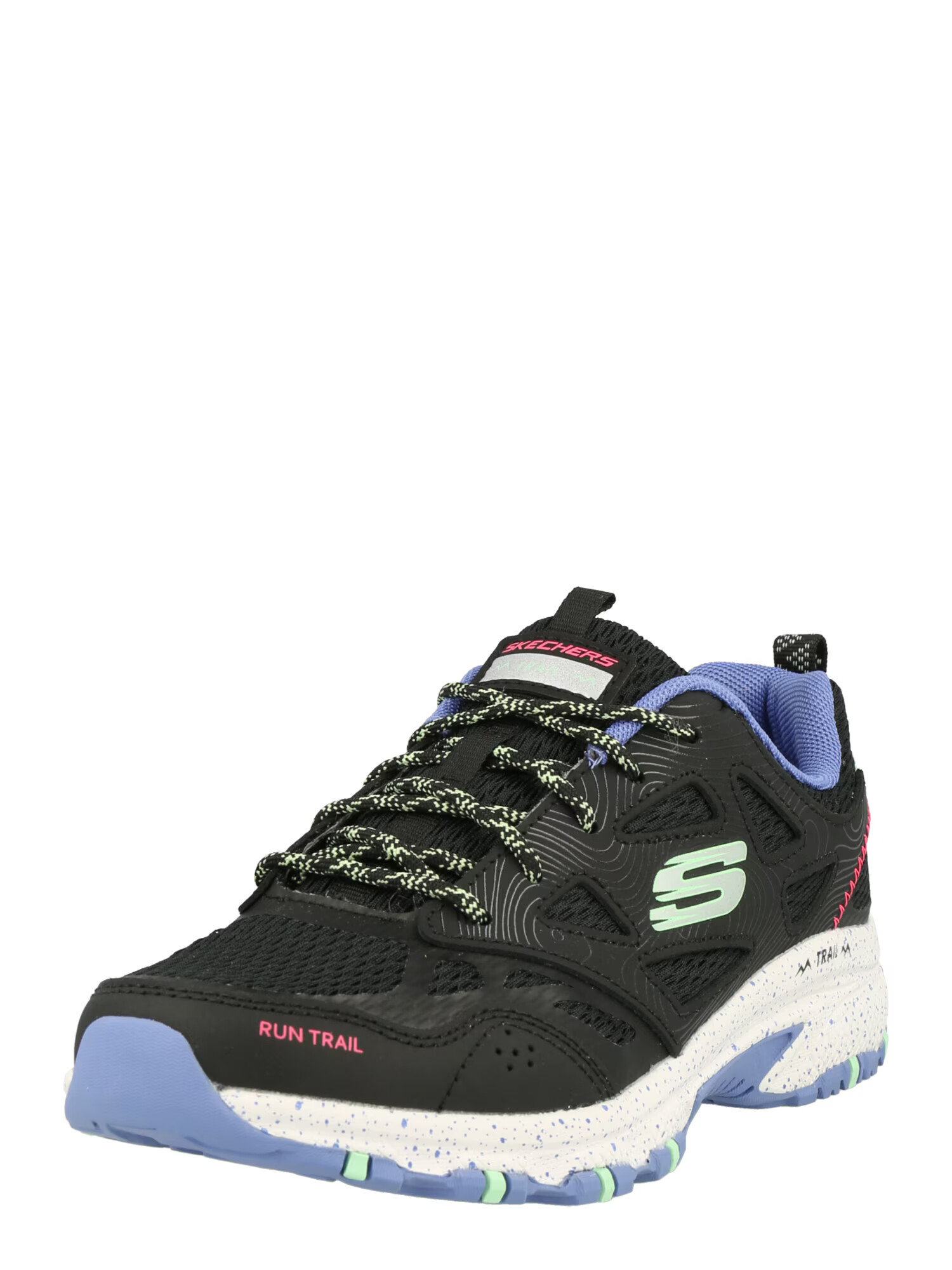 SKECHERS Sneaker low 'HILLCREST' verde mentă / mov liliachiu / roz / negru - Pled.ro