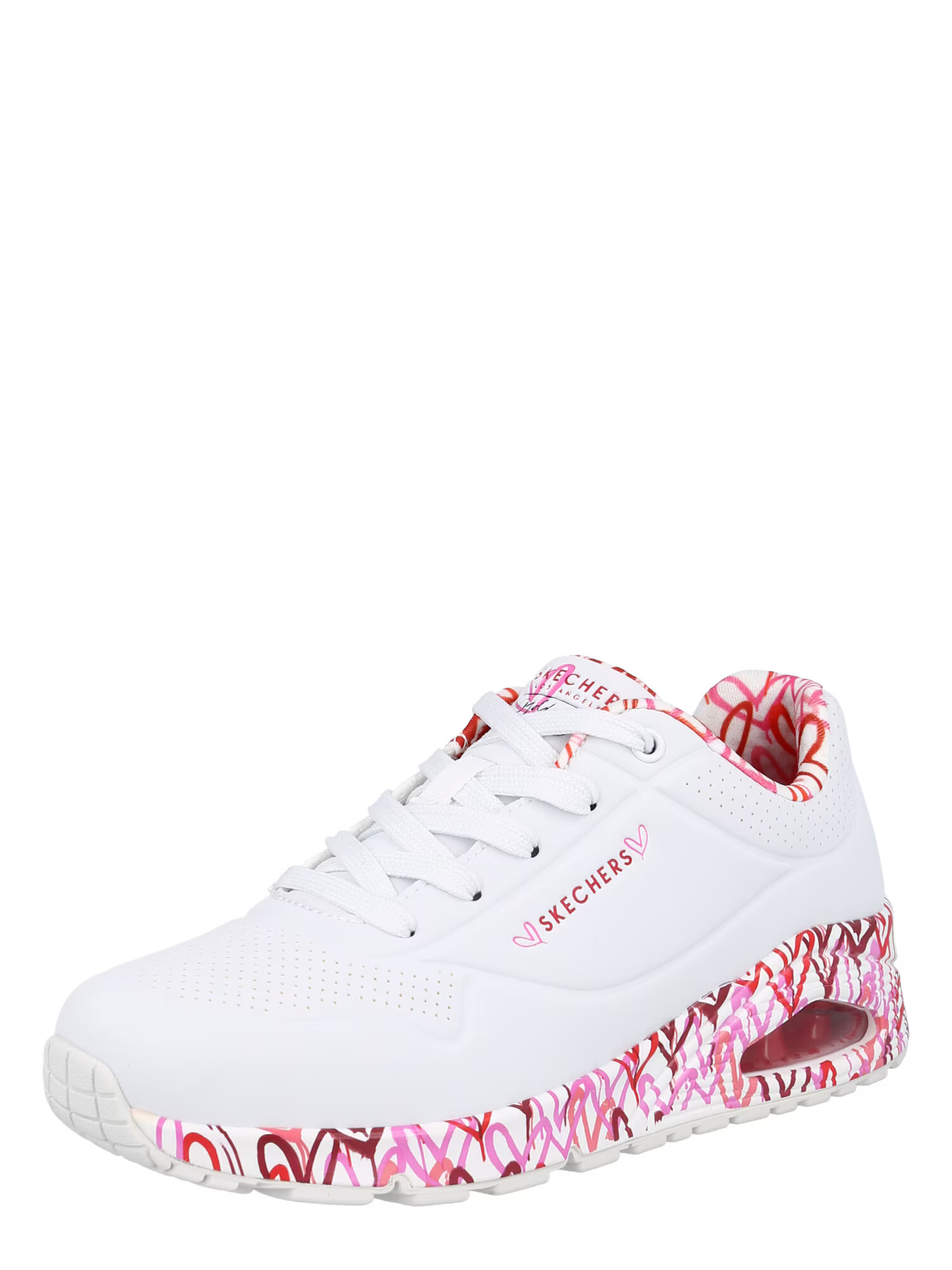 SKECHERS Sneaker low 'Loving Love' lila / roz / roșu / alb - Pled.ro