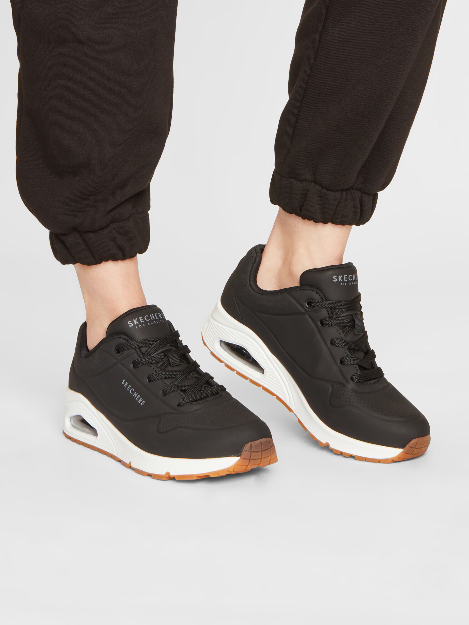 SKECHERS Sneaker low negru - Pled.ro