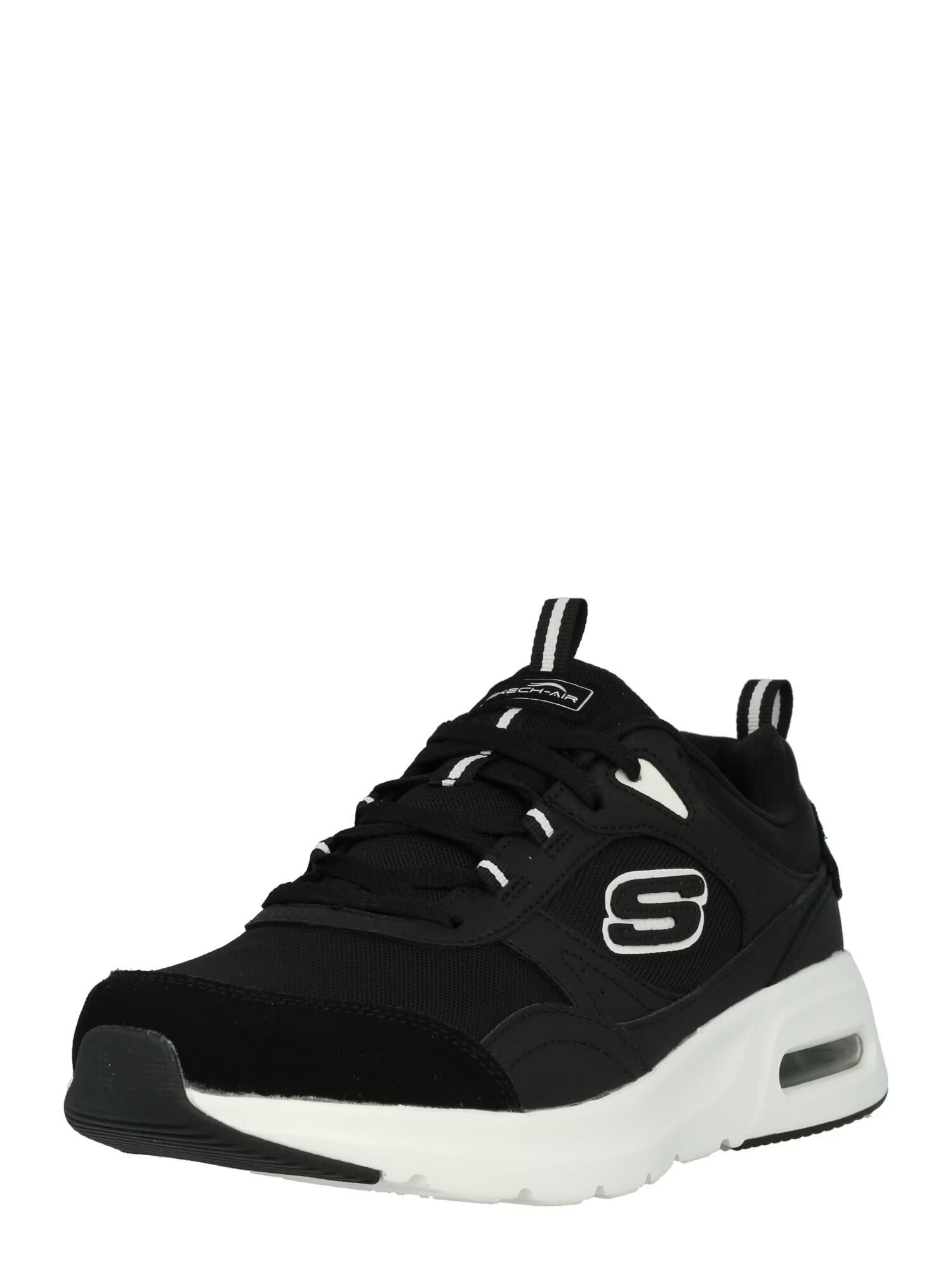 SKECHERS Sneaker low negru / alb - Pled.ro