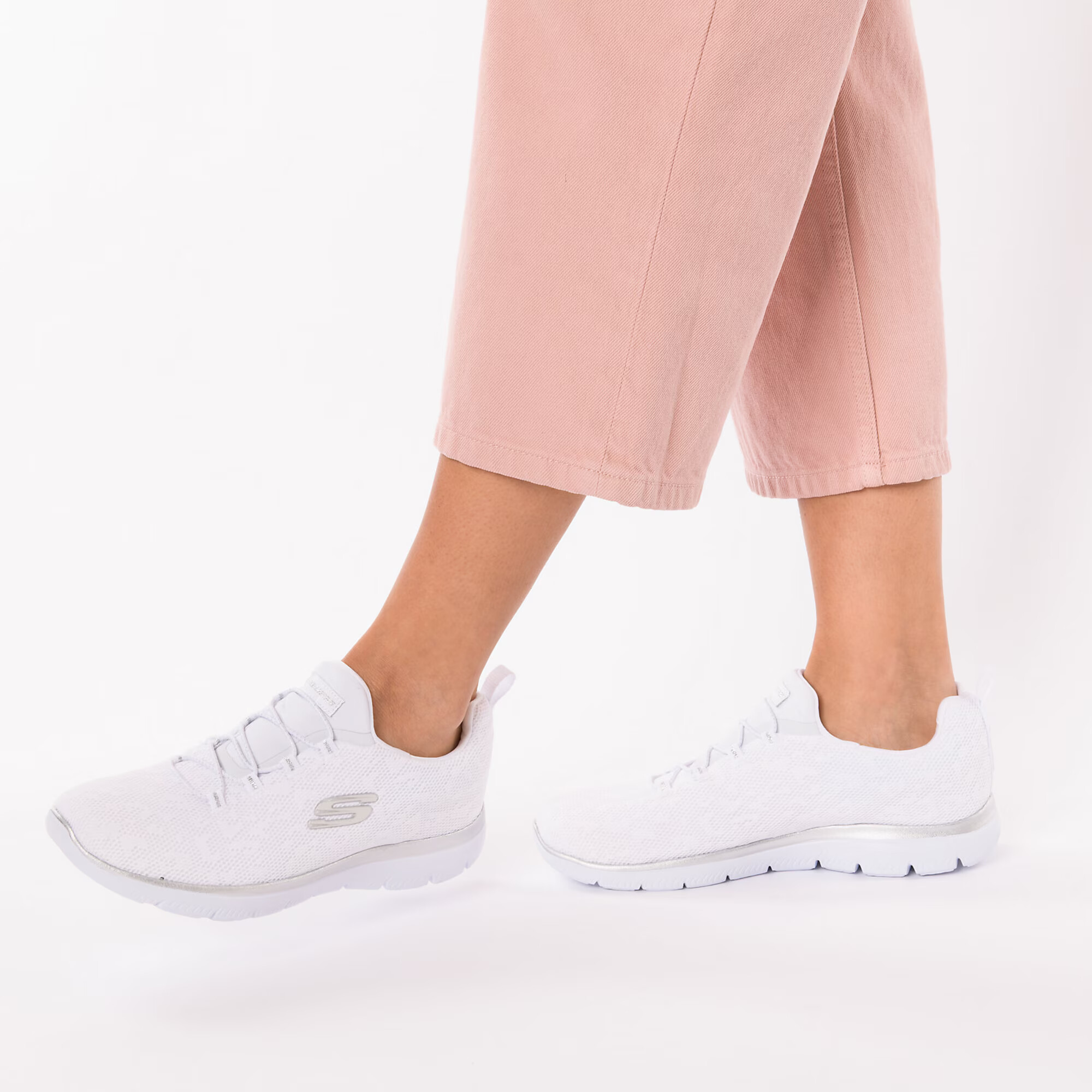 SKECHERS Sneaker low 'Summits' alb - Pled.ro