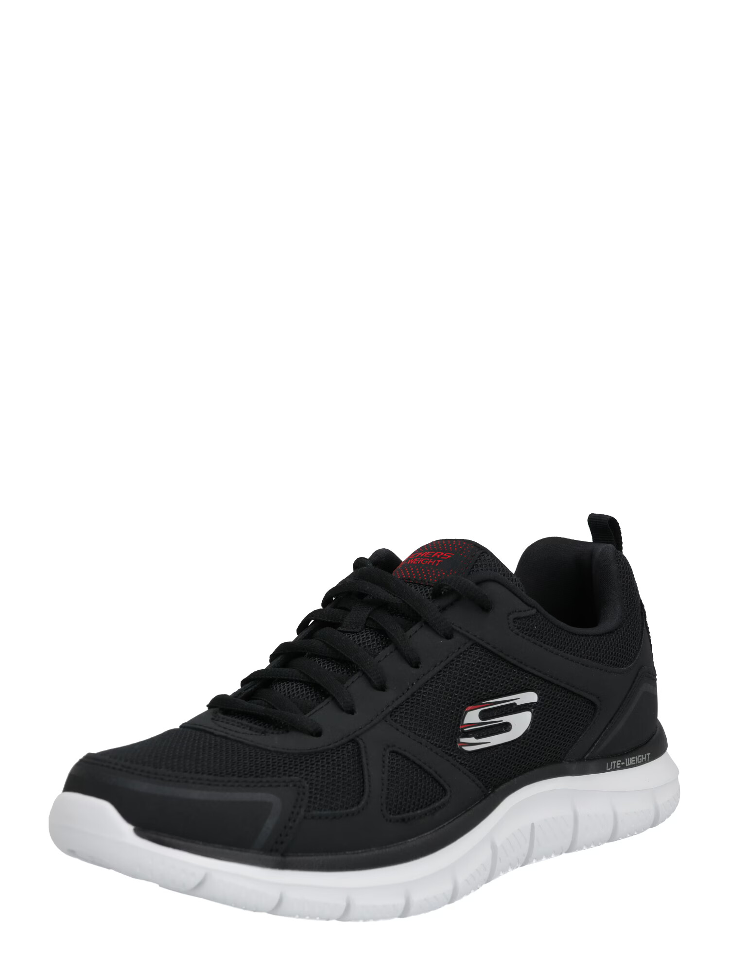 SKECHERS Sneaker low 'Track' negru / alb - Pled.ro