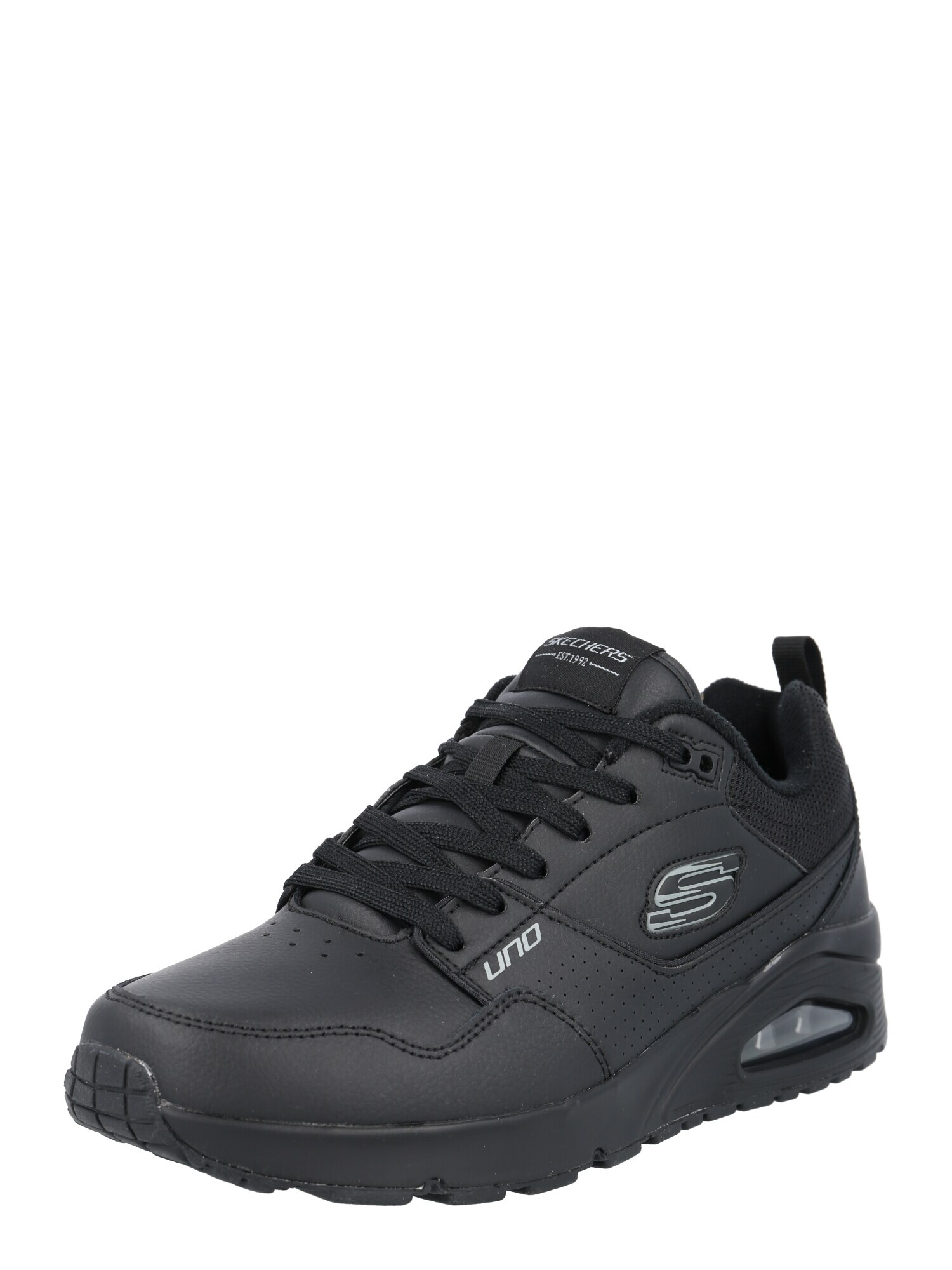 SKECHERS Sneaker low 'Uno' gri / negru - Pled.ro