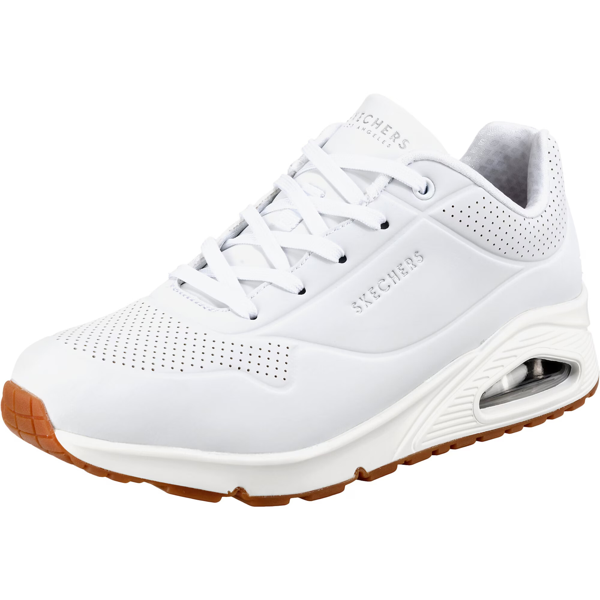 SKECHERS Sneaker low 'Uno Stand On Air' alb - Pled.ro