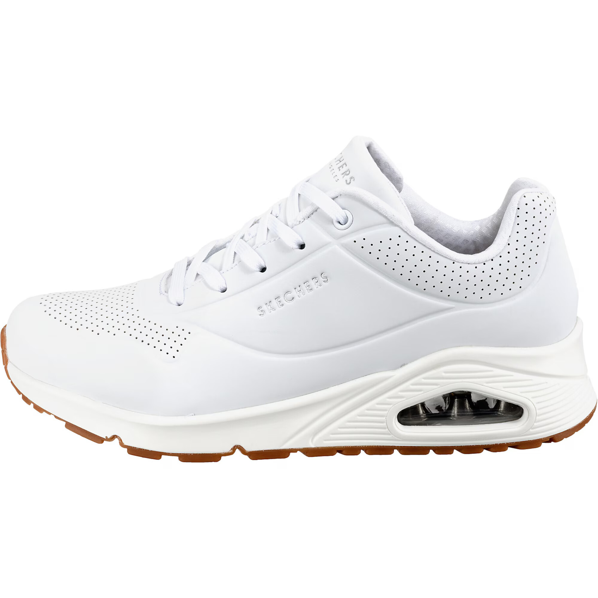 SKECHERS Sneaker low 'Uno Stand On Air' alb - Pled.ro