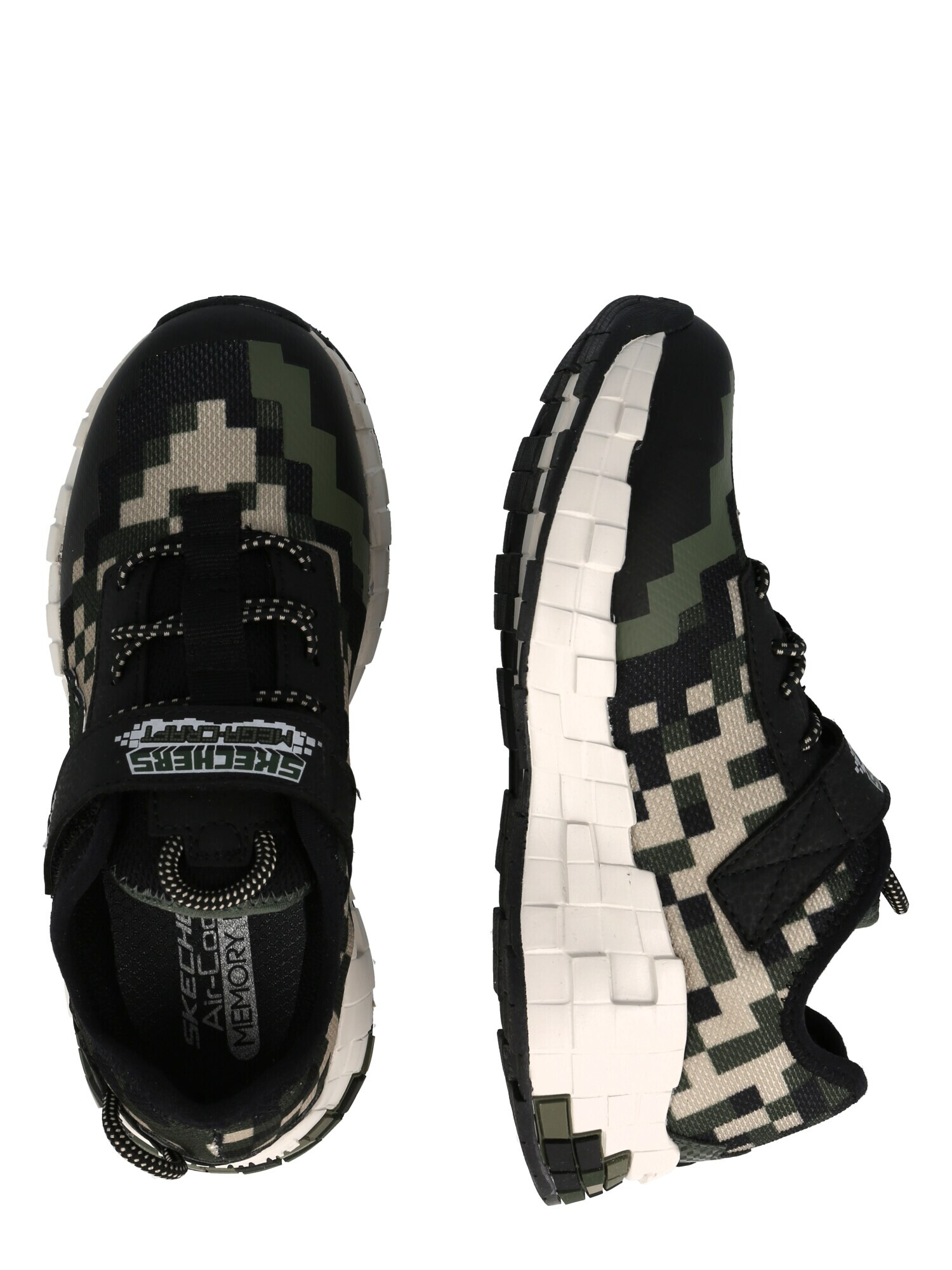 SKECHERS Sneaker 'MEGA-CRAFT' bej / kaki / negru / alb - Pled.ro