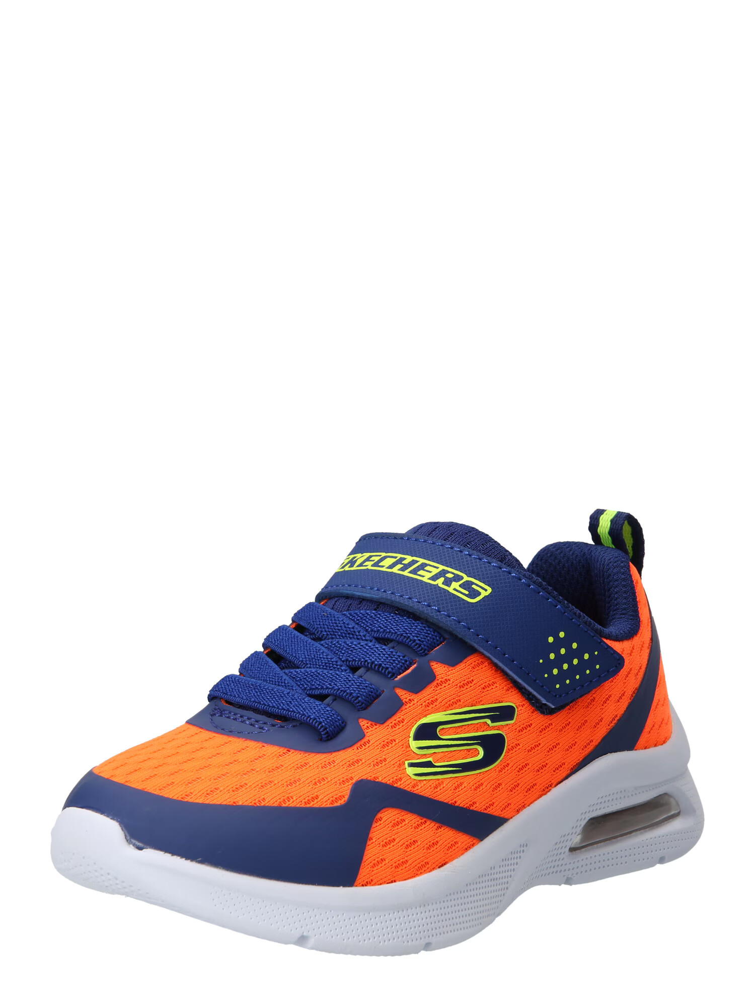 SKECHERS Sneaker 'MICROSPEC MAX' bleumarin / galben citron / portocaliu - Pled.ro