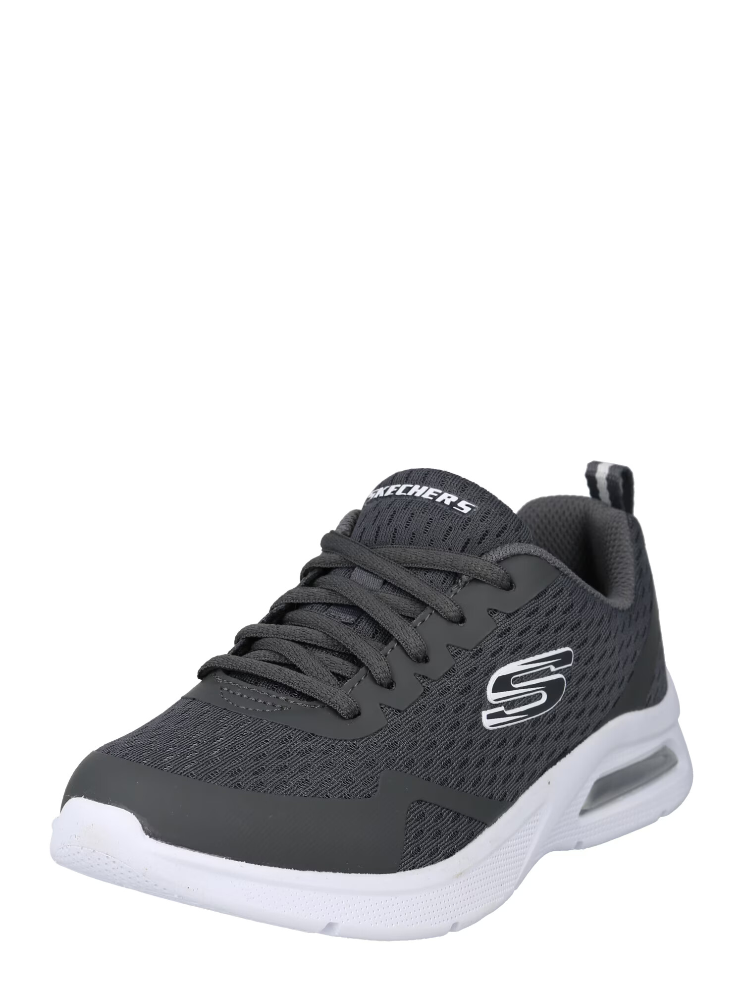 SKECHERS Sneaker 'Microspec Max' gri / alb - Pled.ro